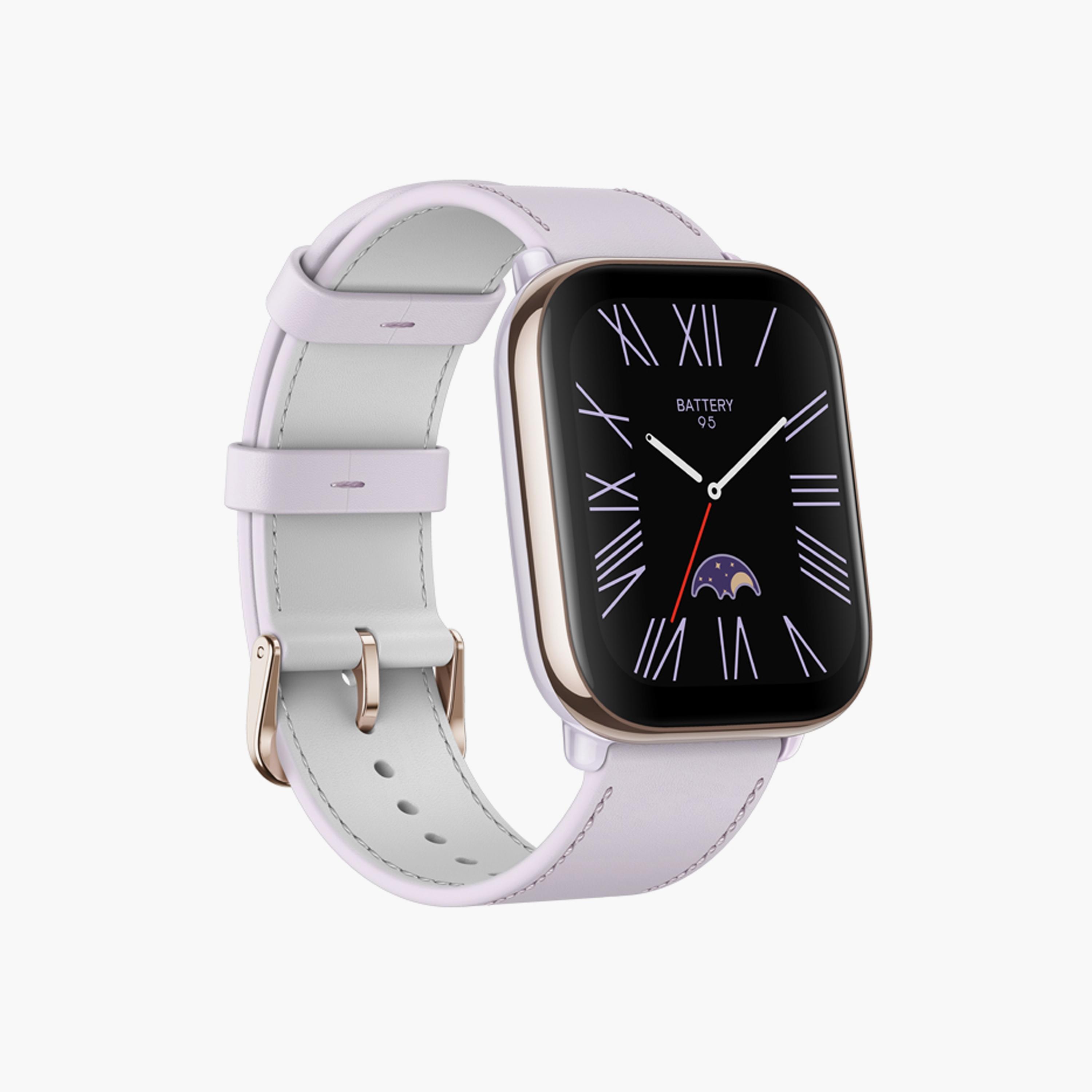 Amazfit Active Smart Watch - Lavender Purple-electronics-smartwatches-image-2