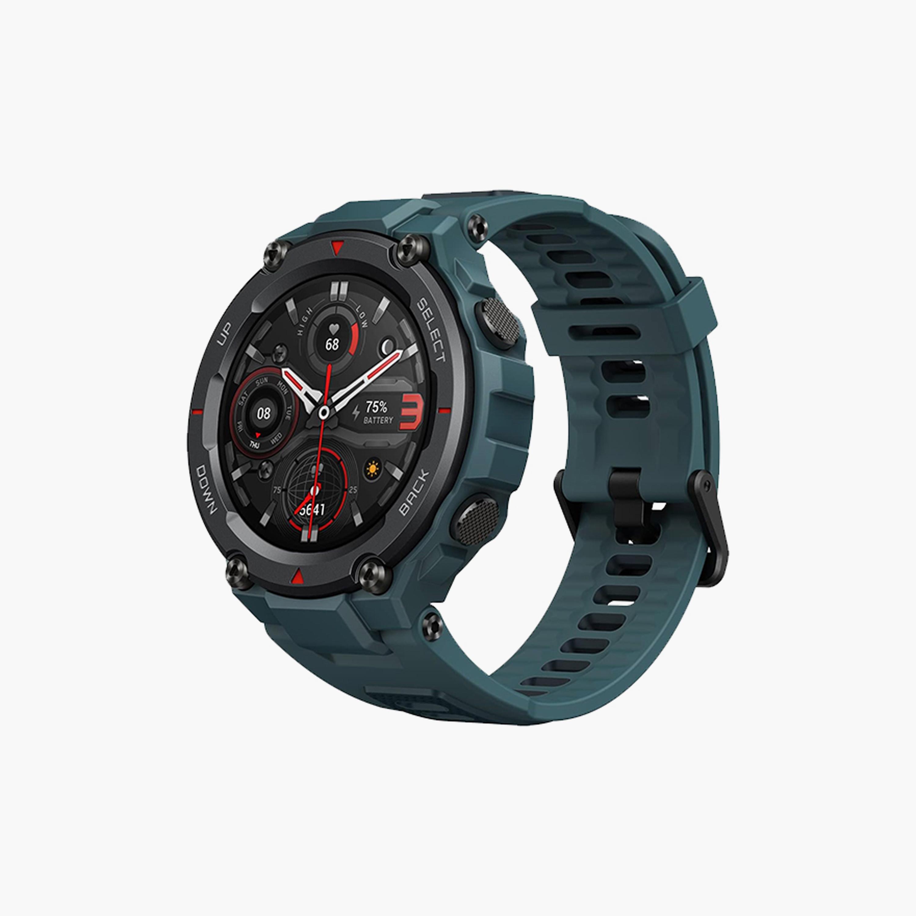 Amazfit Smart Watch T-Rex Pro - Steel Blue-electronics-smartwatches-image-1