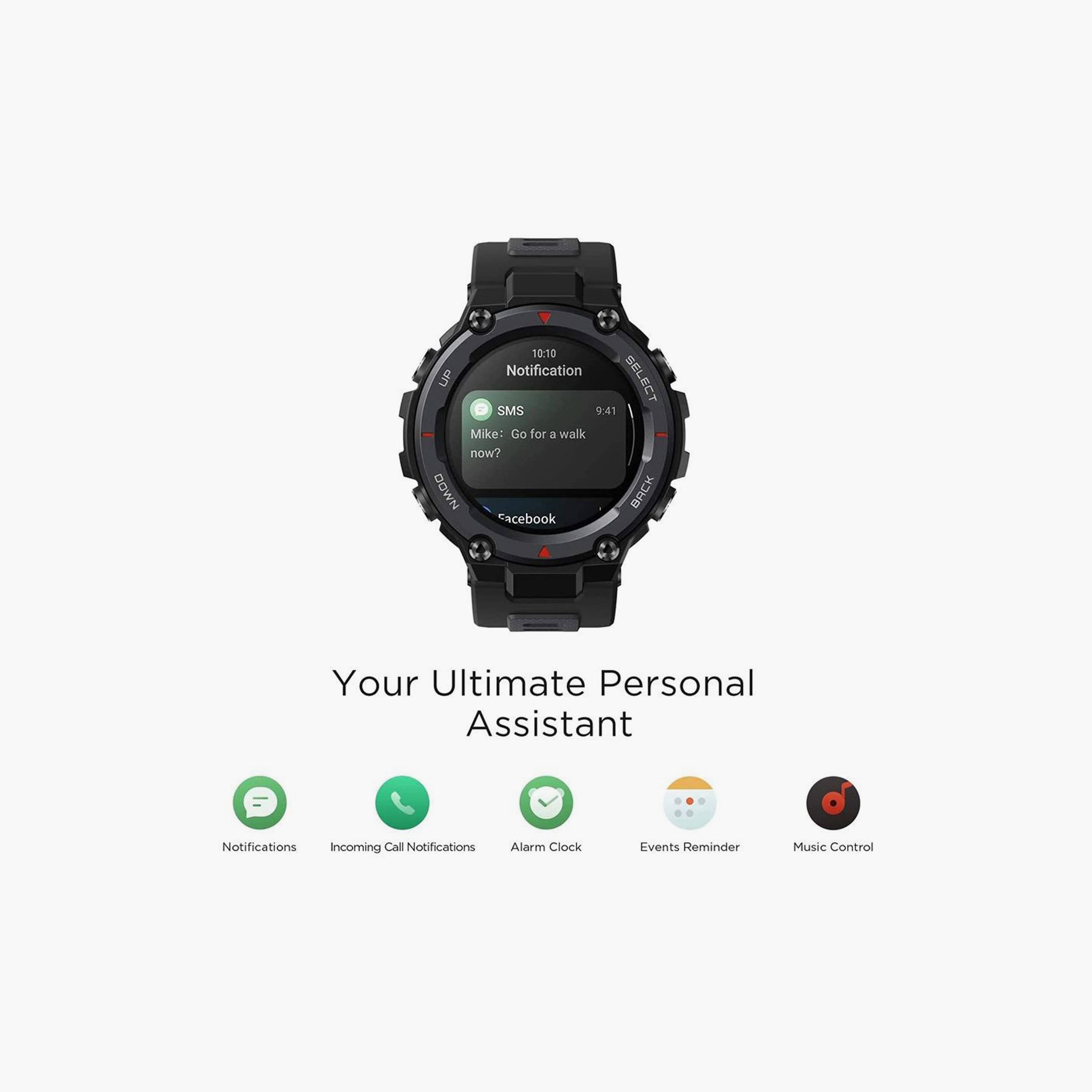 Amazfit Smart Watch T-Rex Pro - Desert Grey-electronics-smartwatches-image-3