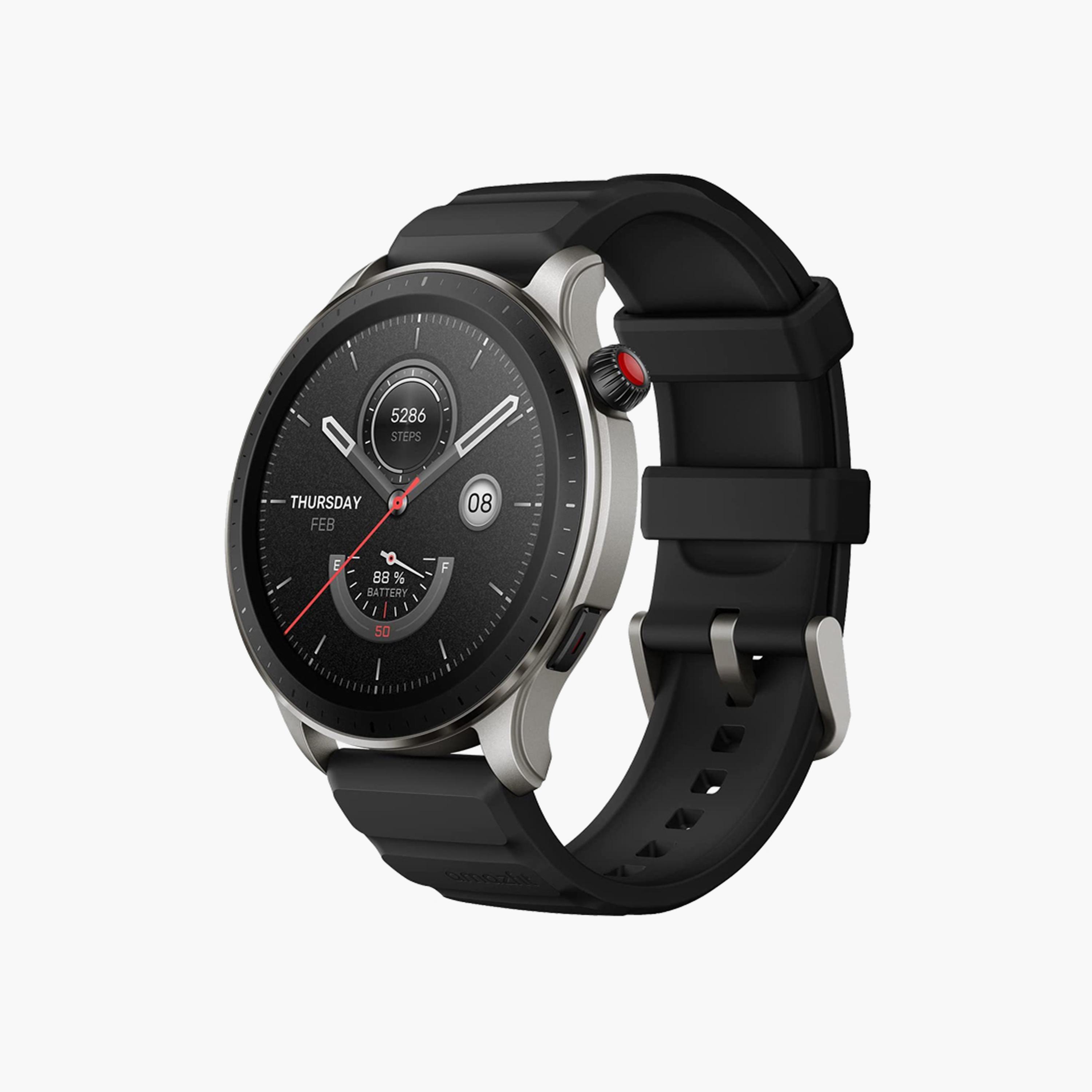 Amazfit Smart Watch GTR 4 - Superspeed Black-electronics-smartwatches-image-1