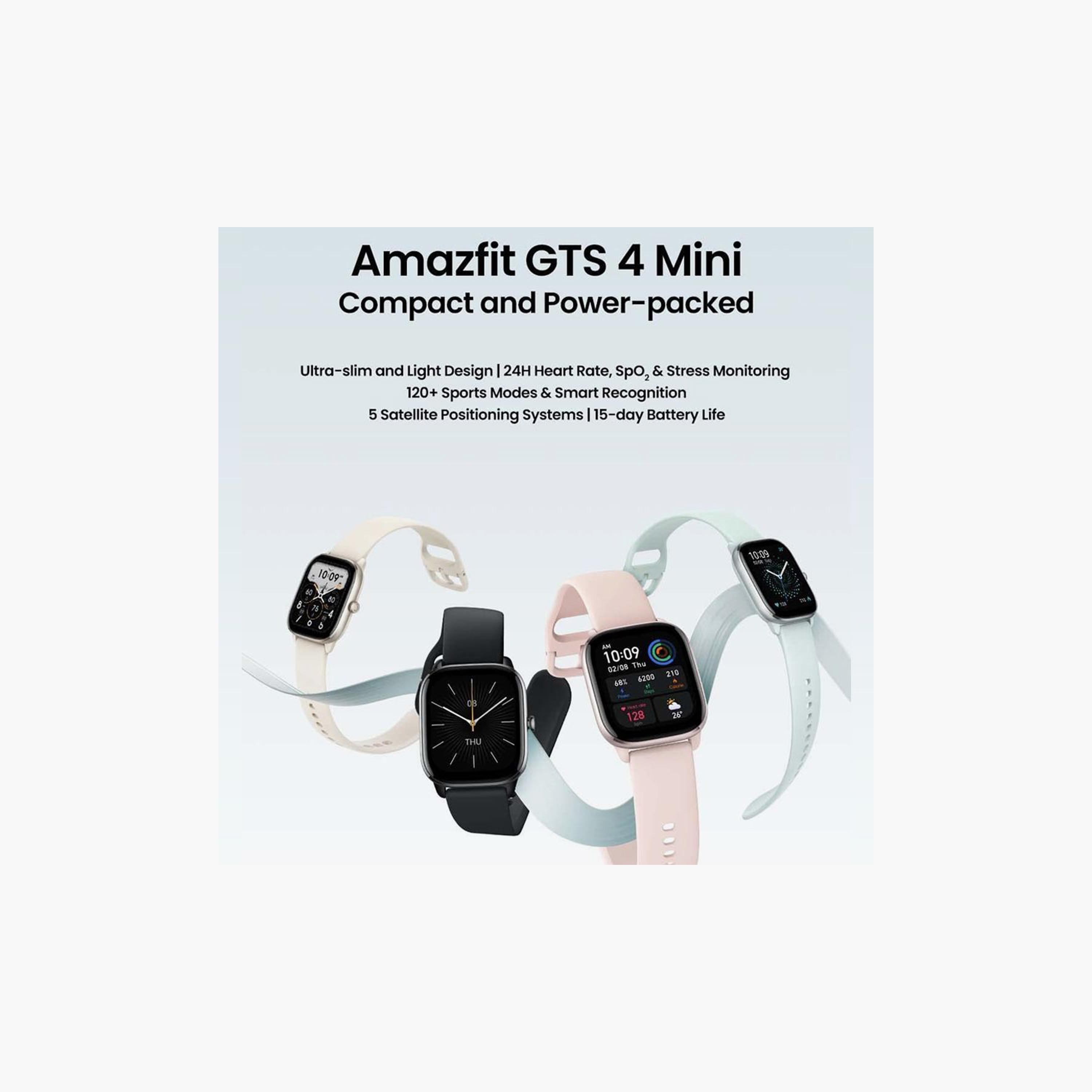 Amazfit Smart Watch GTS 4 mini - Mint Blue-electronics-smartwatches-image-2