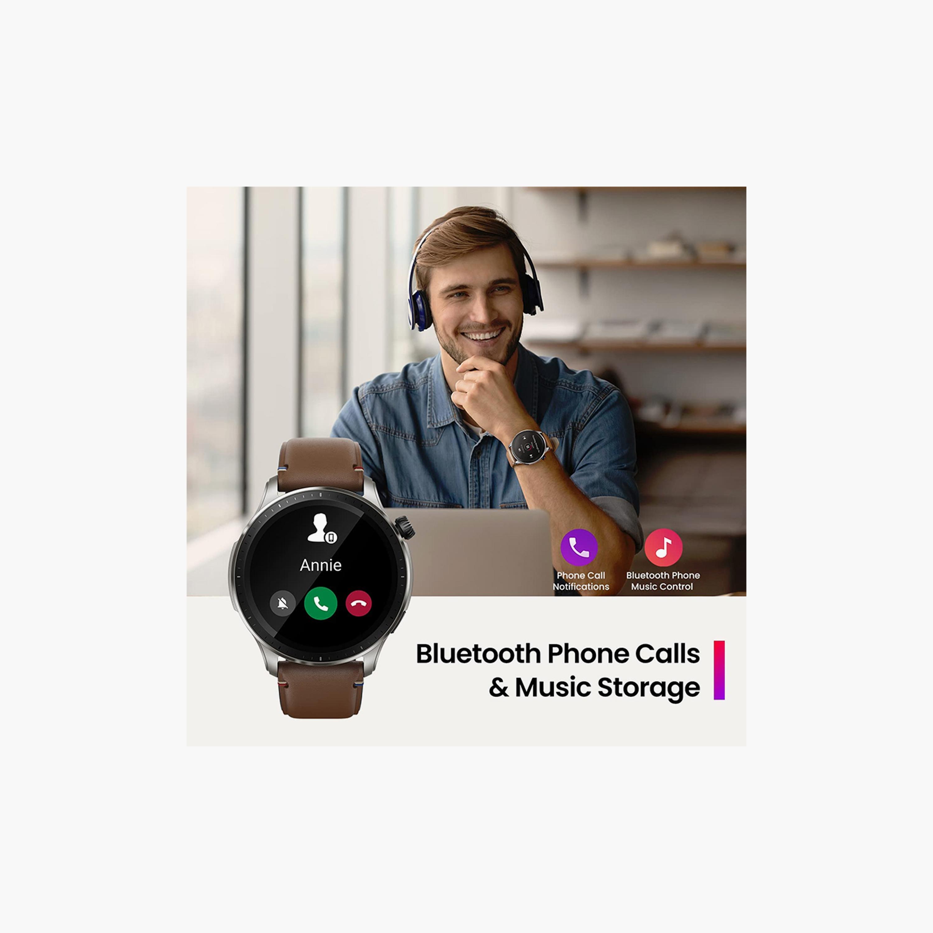 Amazfit Smart Watch GTR 4 - Brown-electronics-smartwatches-image-2