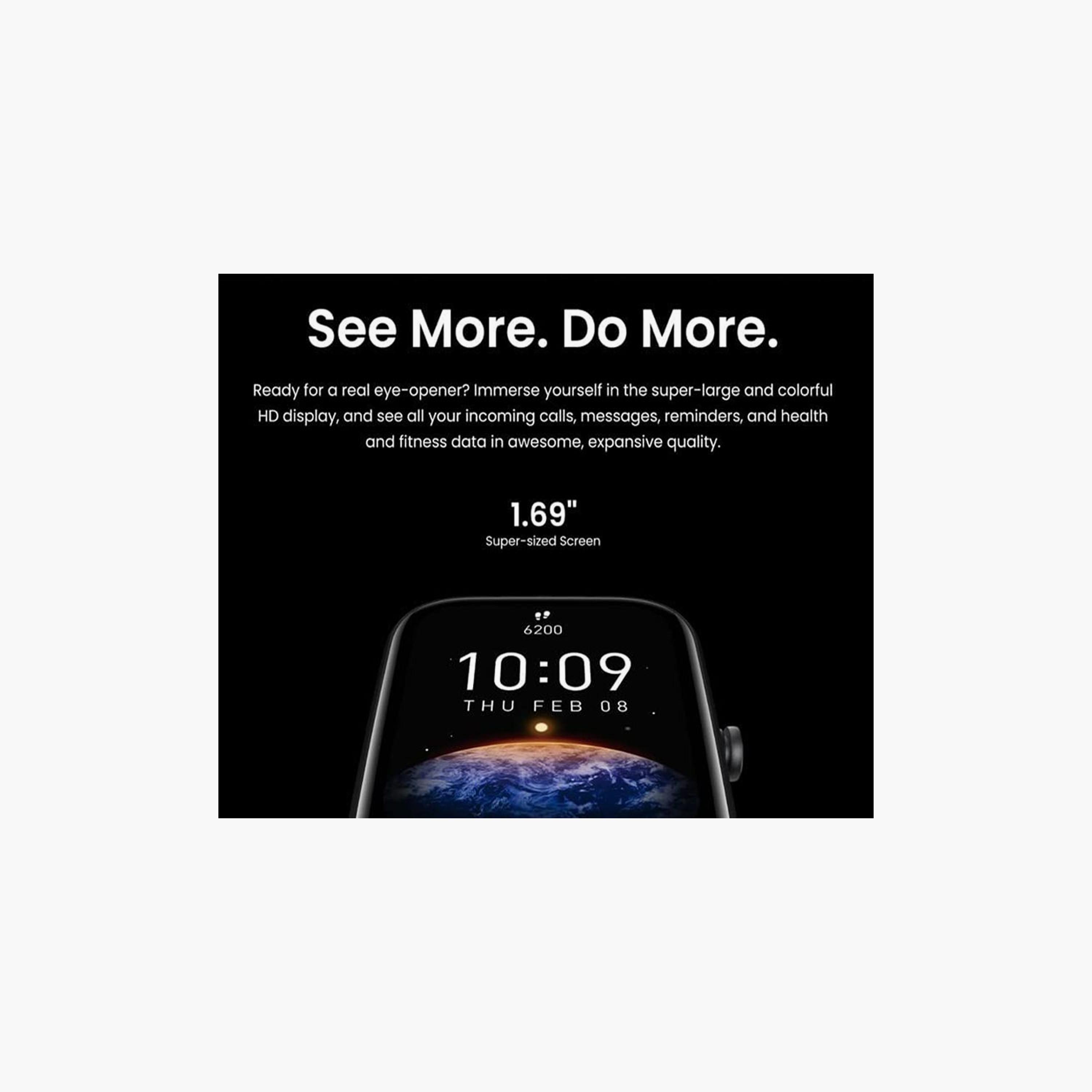 Amazfit Smart Watch Bip 3 - Pink-electronics-smartwatches-image-4