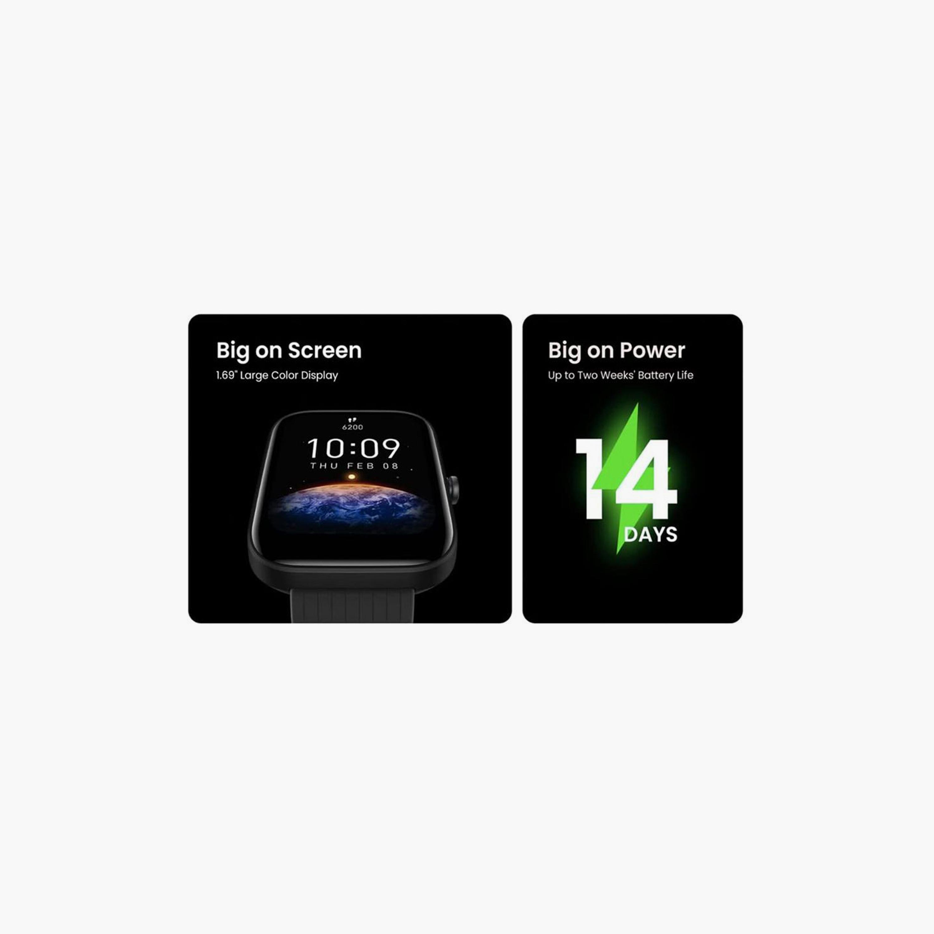 Amazfit Smart Watch Bip 3 - Pink-electronics-smartwatches-image-5