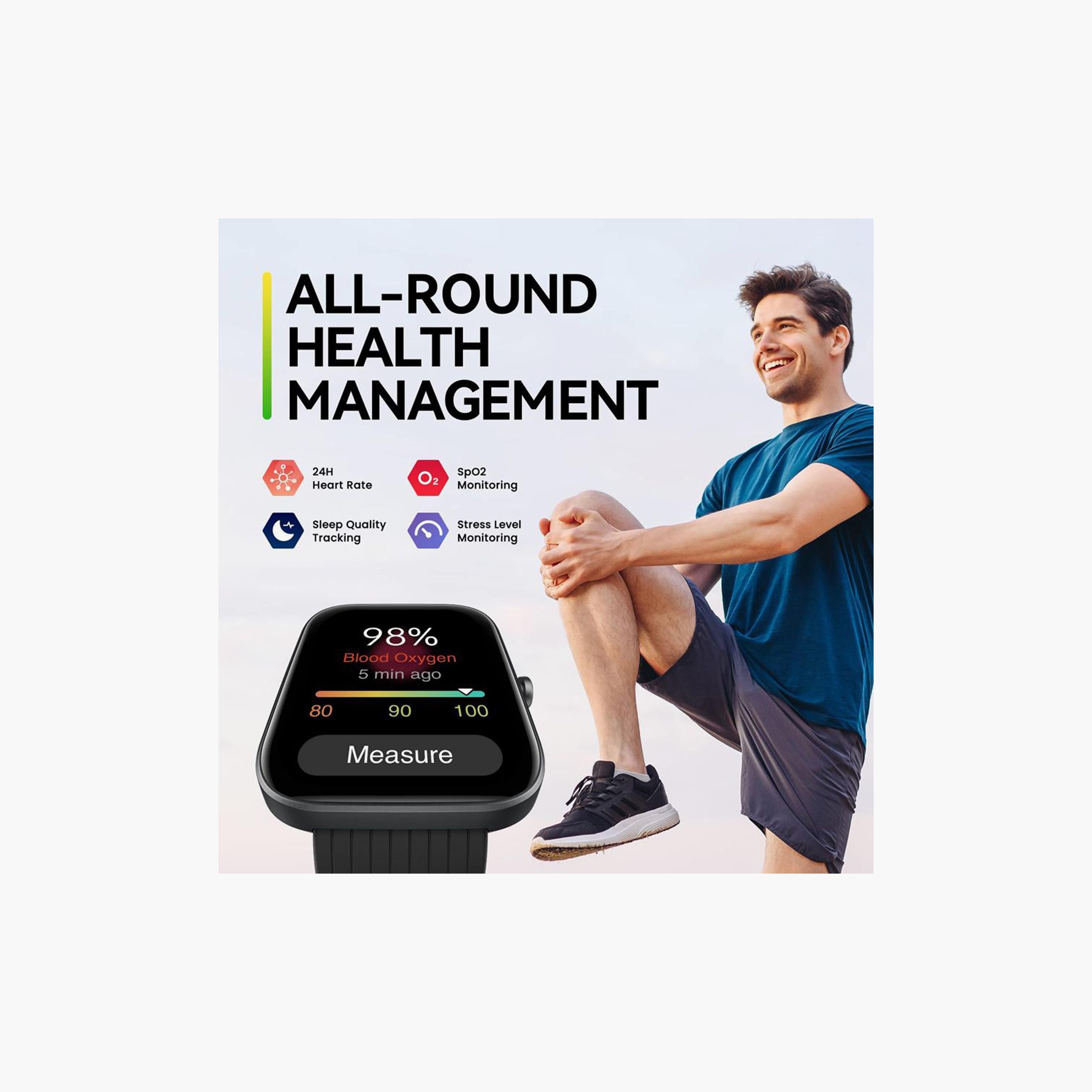 Amazfit Smart Watch Bip 3 Pro - Pink-electronics-smartwatches-image-5