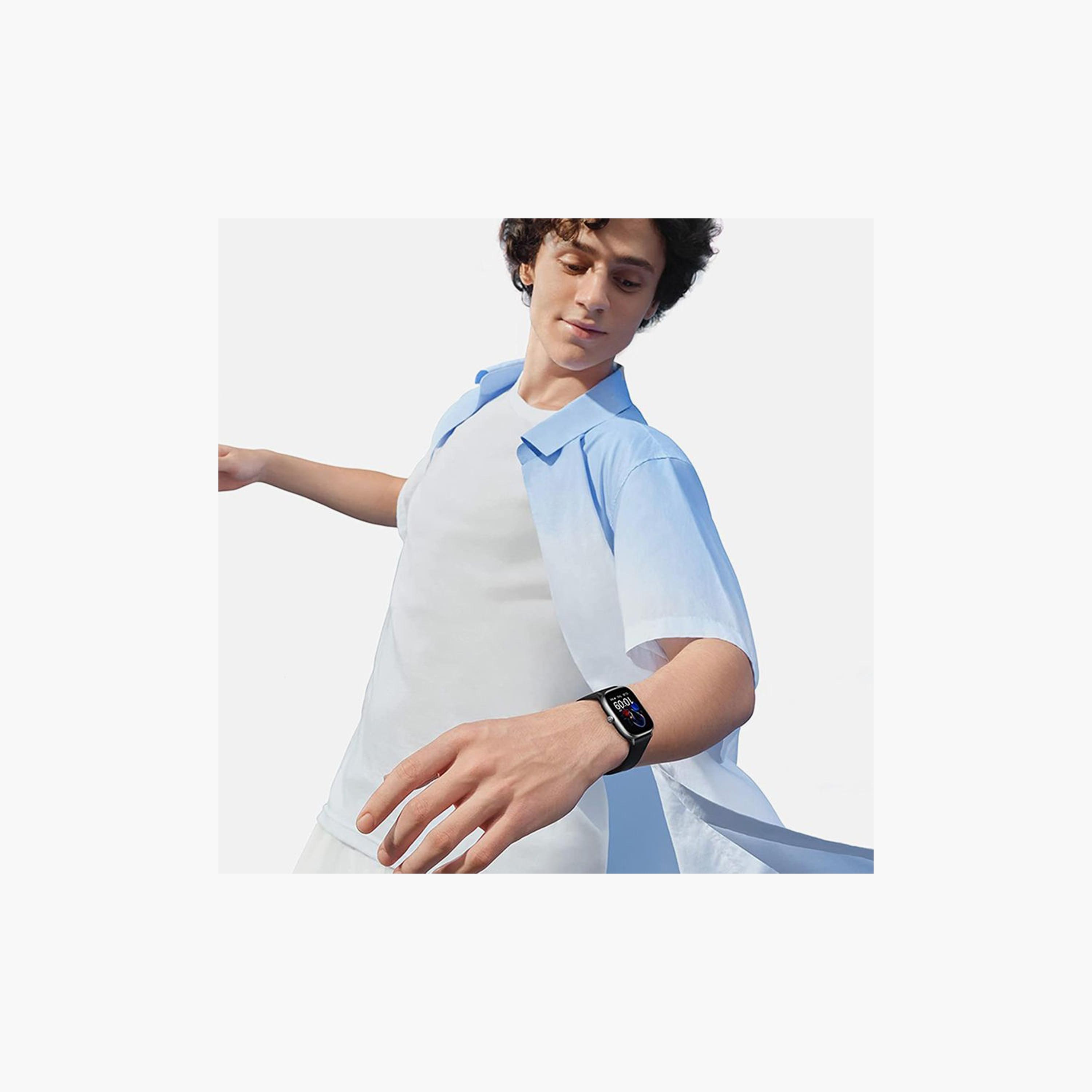 Amazfit Smart Watch GTS 4 mini - Flamingo Pink-electronics-smartwatches-image-5