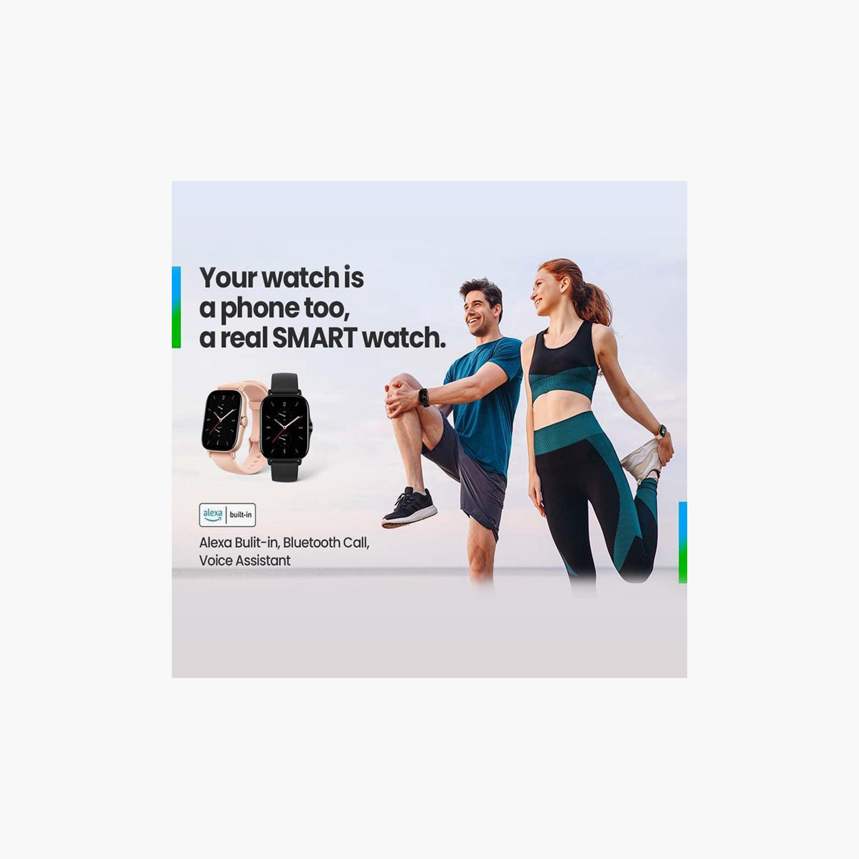 Amazfit Smart Watch GTS 2 - Petal Pink-electronics-smartwatches-image-3