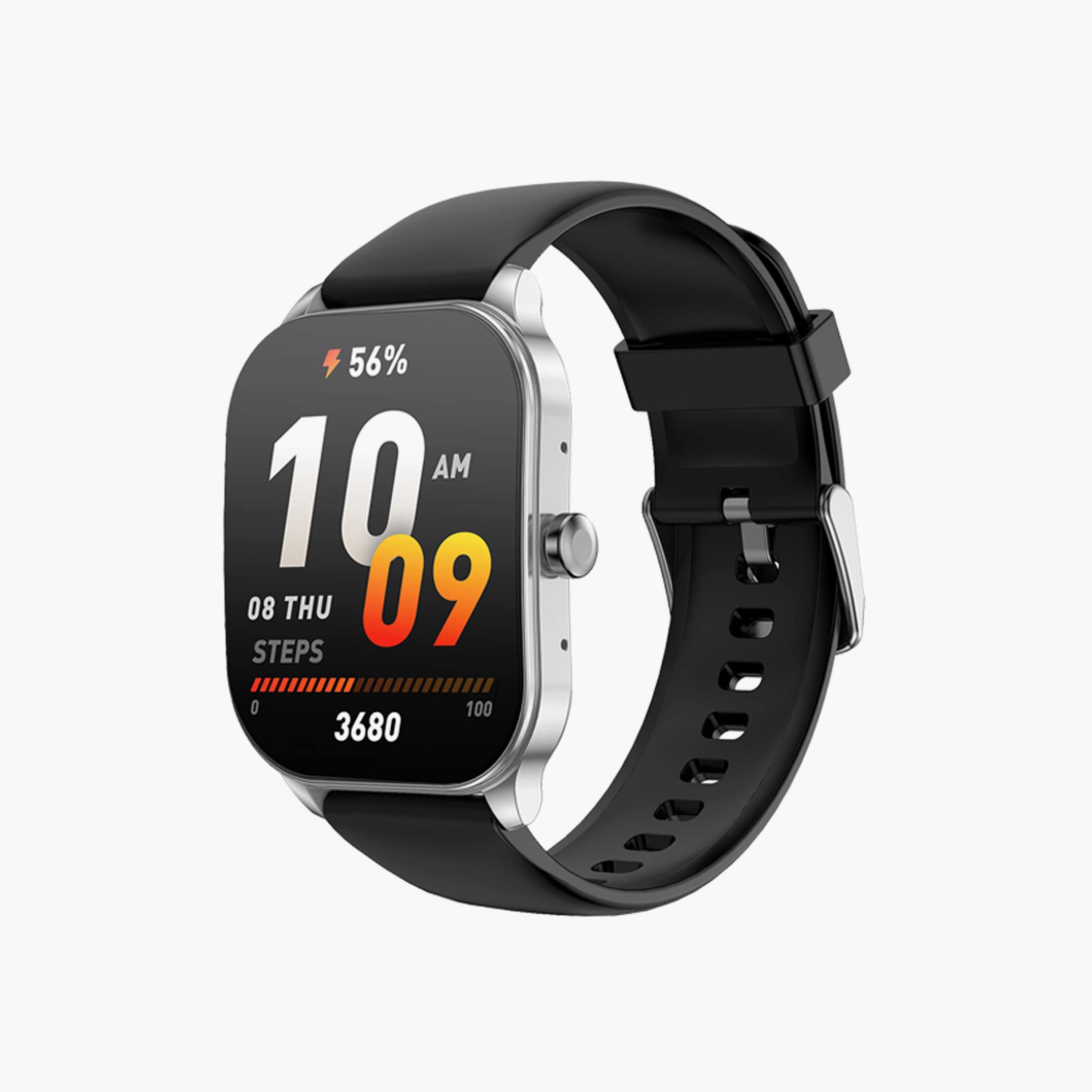 Amazfit Smart Watch Pop 3S - Silver-electronics-smartwatches-image-1