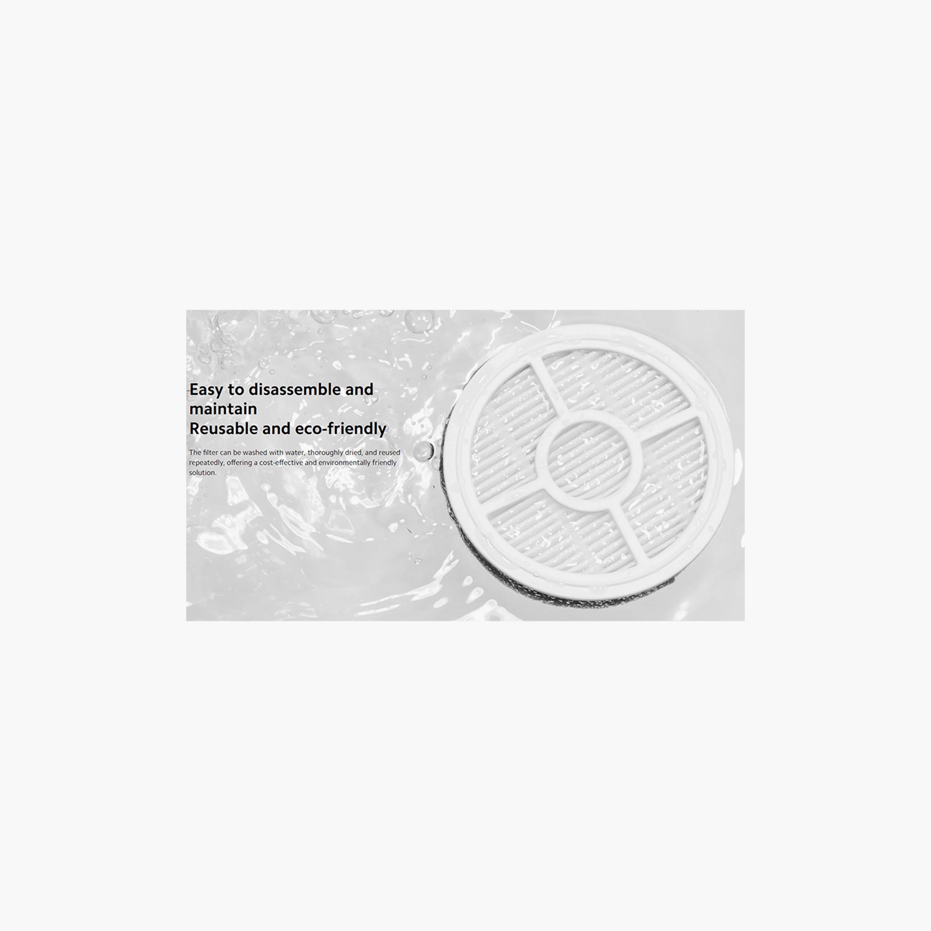 Xiaomi Dust Mite Vacuum Cleaner Pro Filter 2-Pack - White | BHR8935GL-household-appliances-homeappliances-vacuumcleaners-image-3