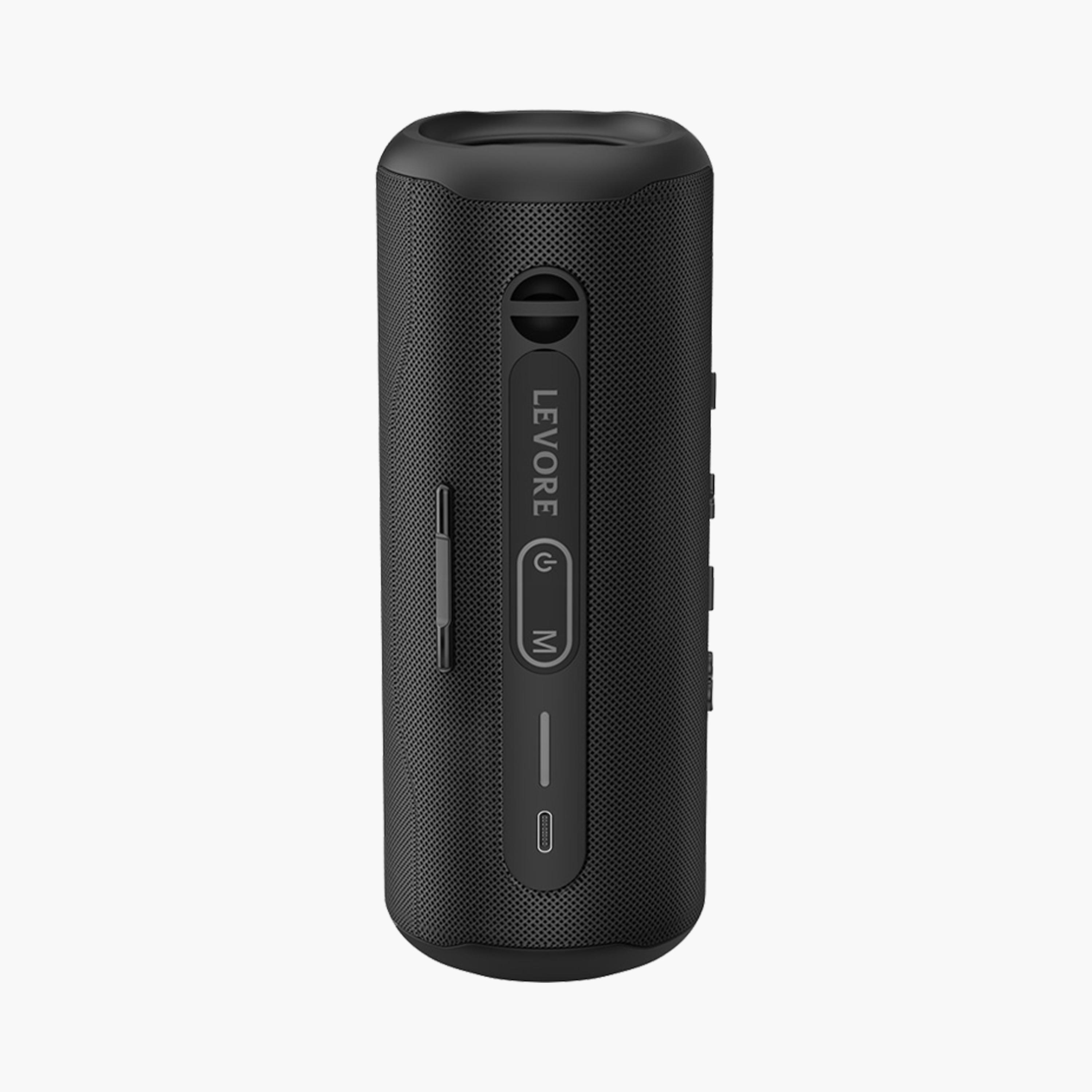 Levore Portable Wireless Speaker - Black | LSM123-BK-electronics-speakers-image-1