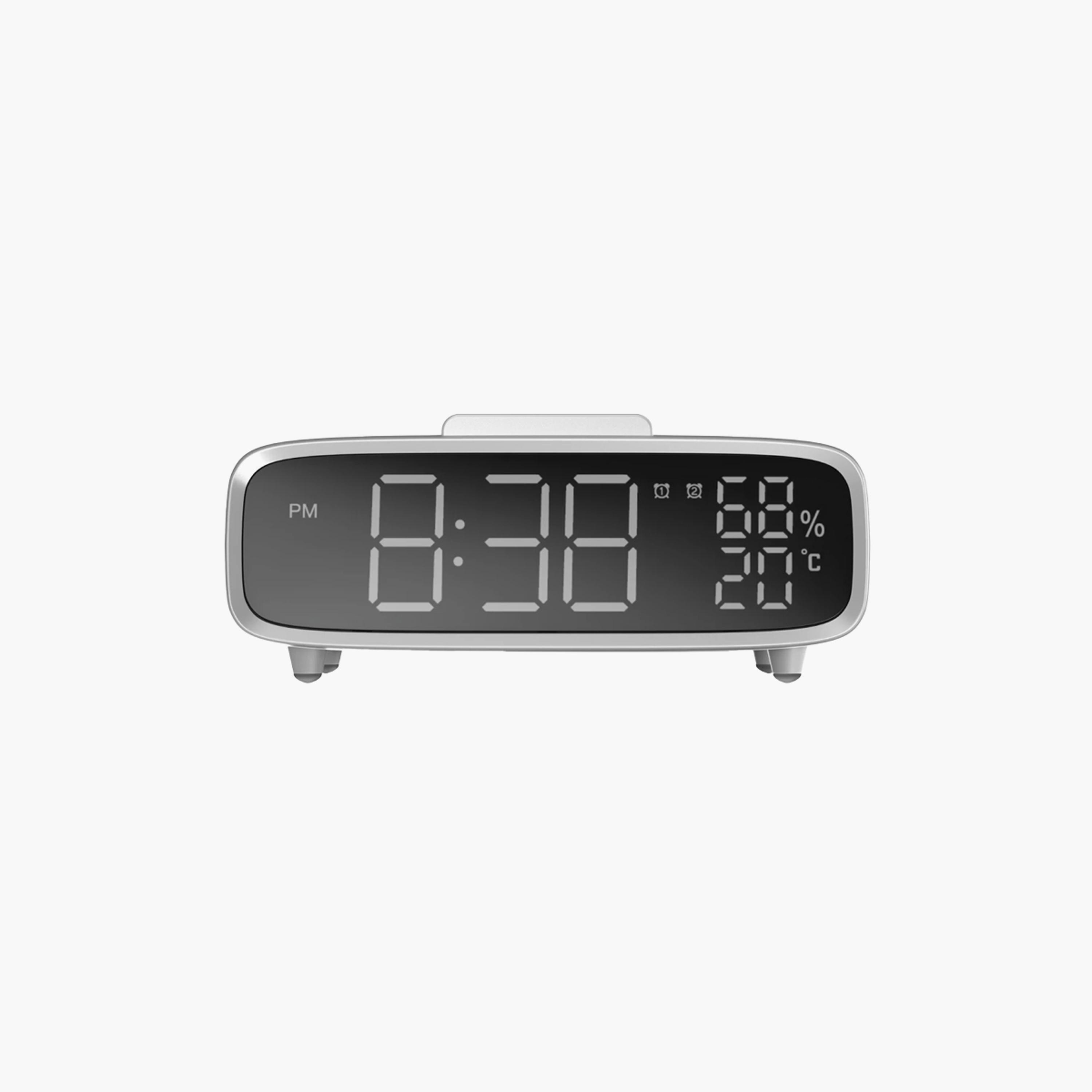 Momax Speaker Alarm Clock with Wireless Charging 15W - White | QC5W-electronics-speakers-image-3