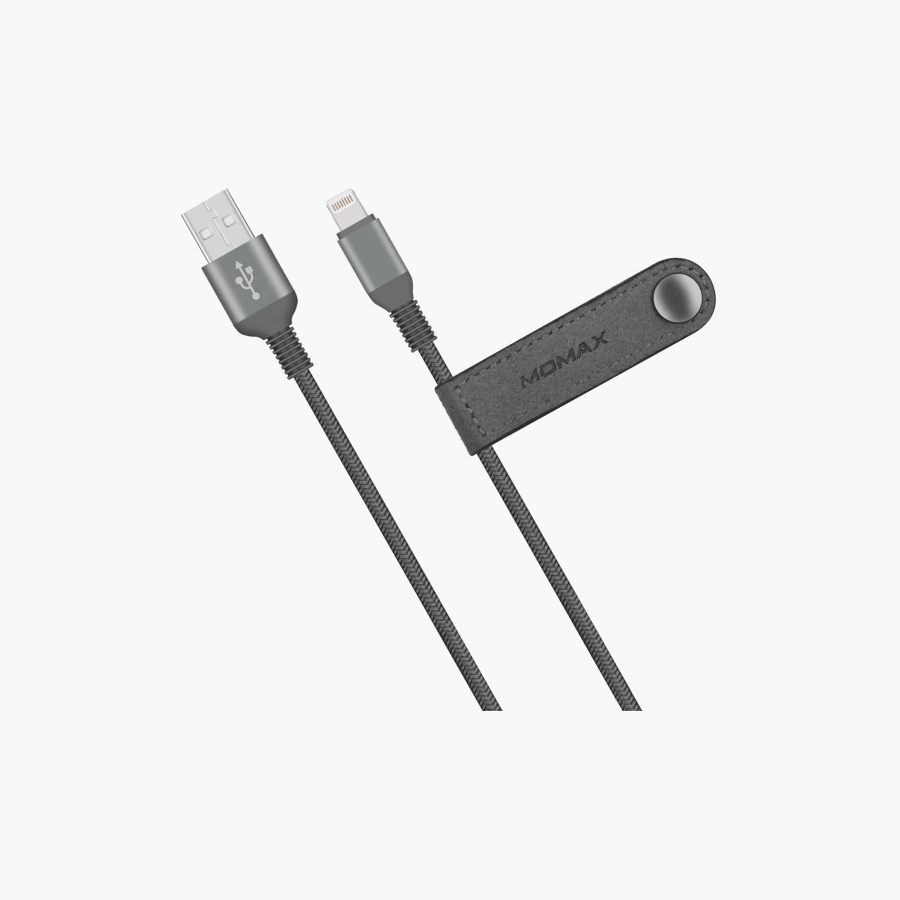 Momax Elite iPhone USB Cable Triple Braided 2m - Black | DL13D-electronics-portabledevices-image-4