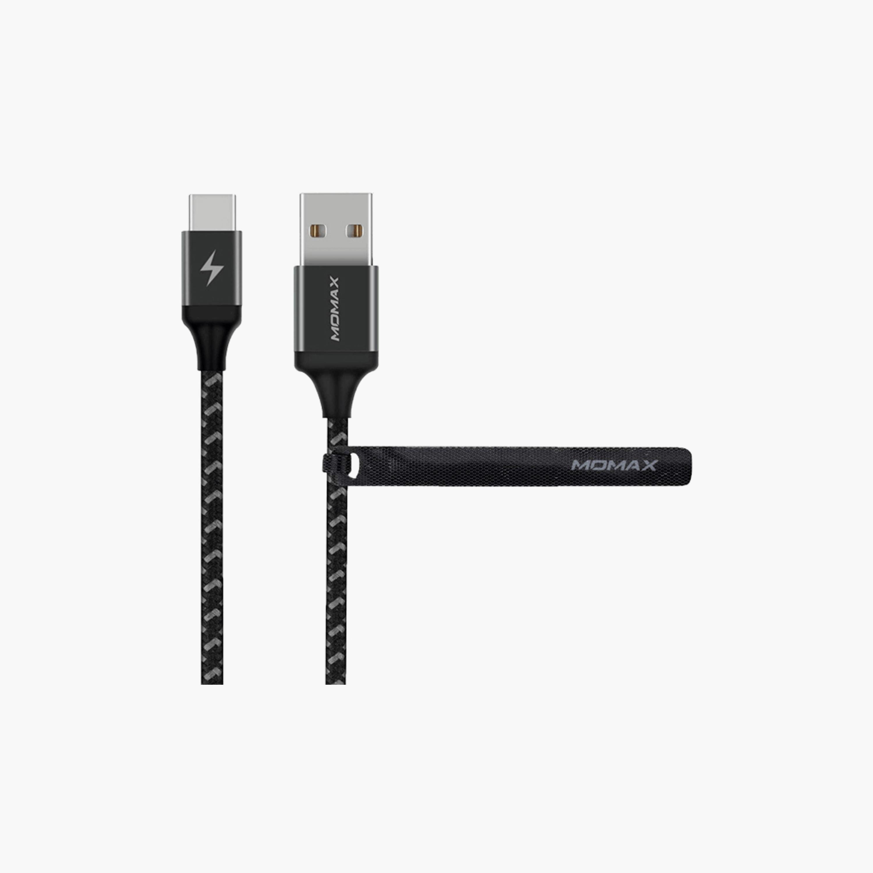 Momax ZERO Type-C To USB Cable 1m - Black | DTA11D-electronics-portabledevices-image-1