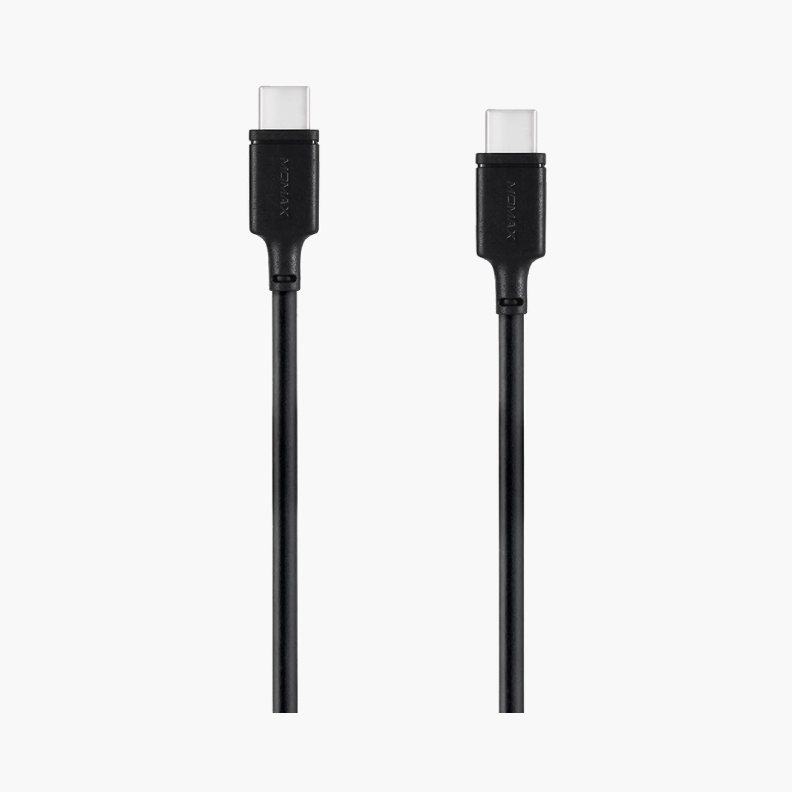 Momax Zero USB-C to USB-C cable supports PD 60W fast charging 1m - Black | DC16D-electronics-portabledevices-image-4