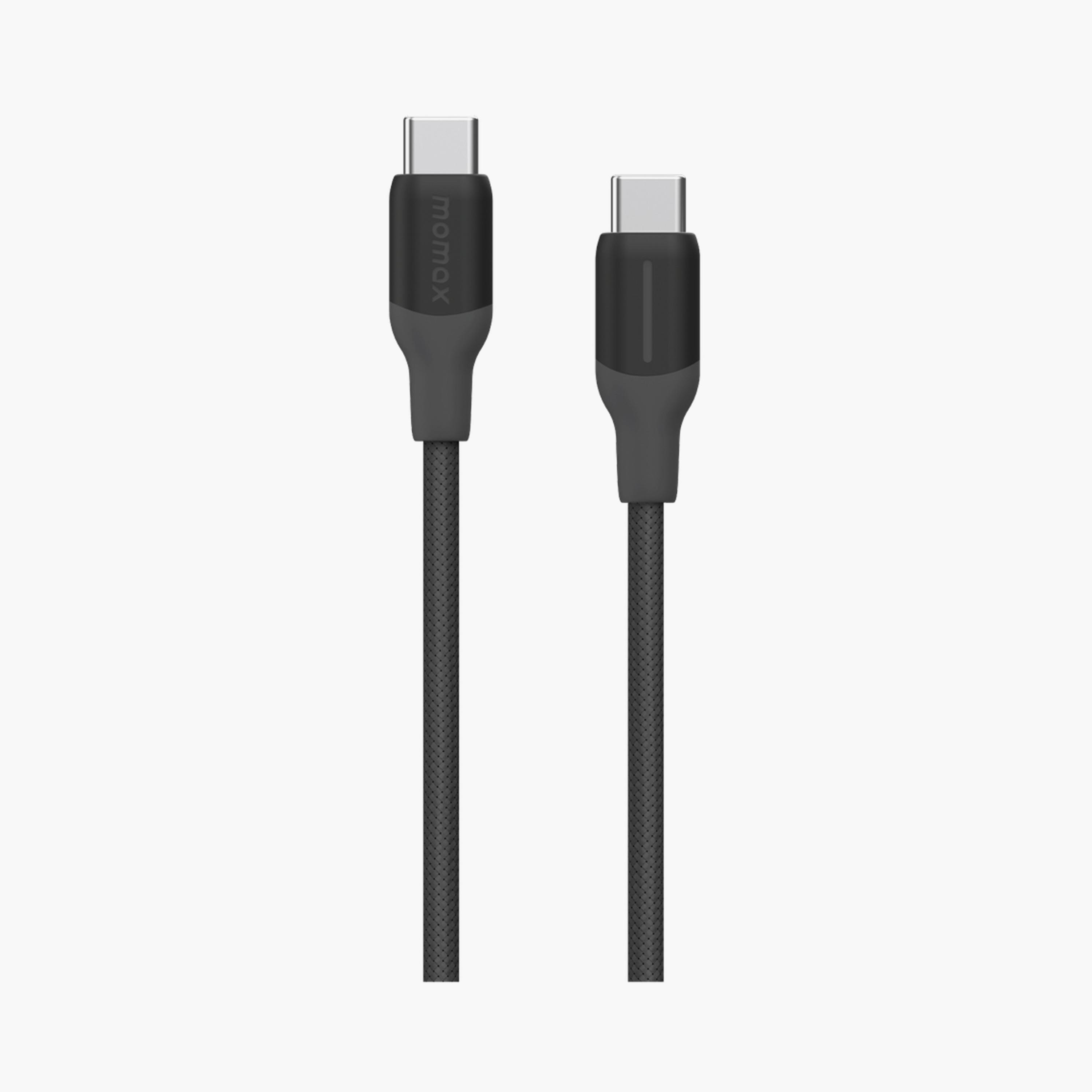 Momax 1-Link Flow CC USB-C to USB-C Braided Cable 2m 100W - Black | DC25D-electronics-portabledevices-image-2