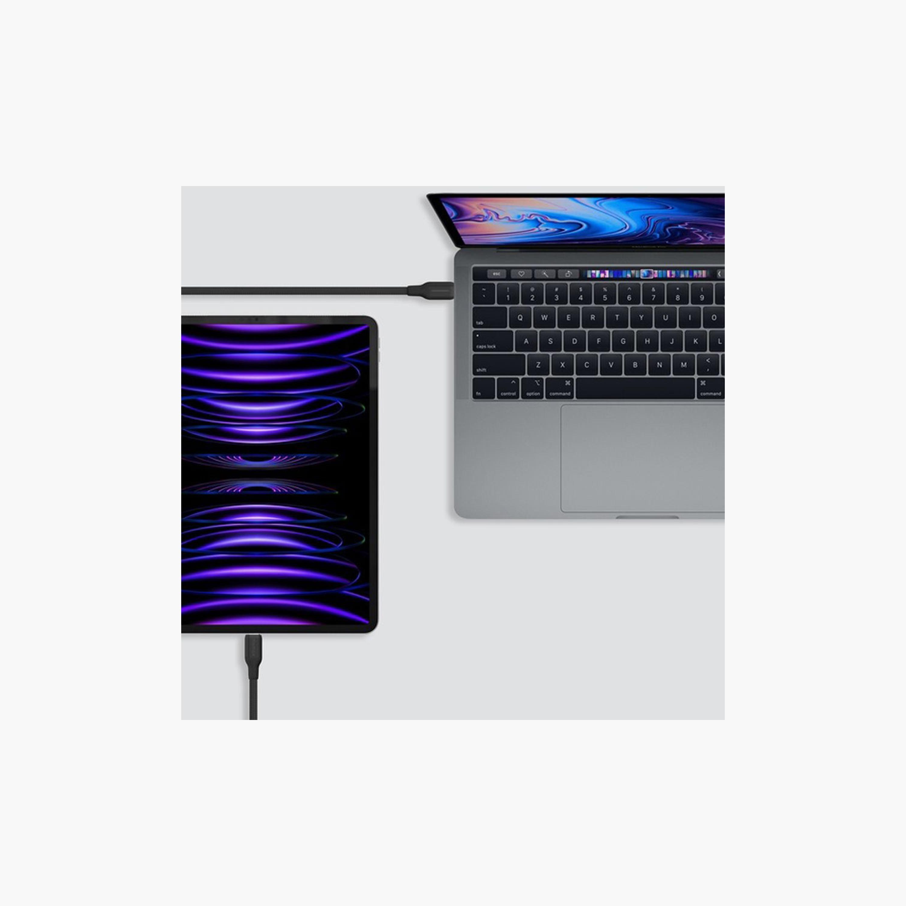 Momax 1-Link Flow CC USB-C to USB-C Braided Cable 3m 100W - Black | DC26D-electronics-portabledevices-image-3