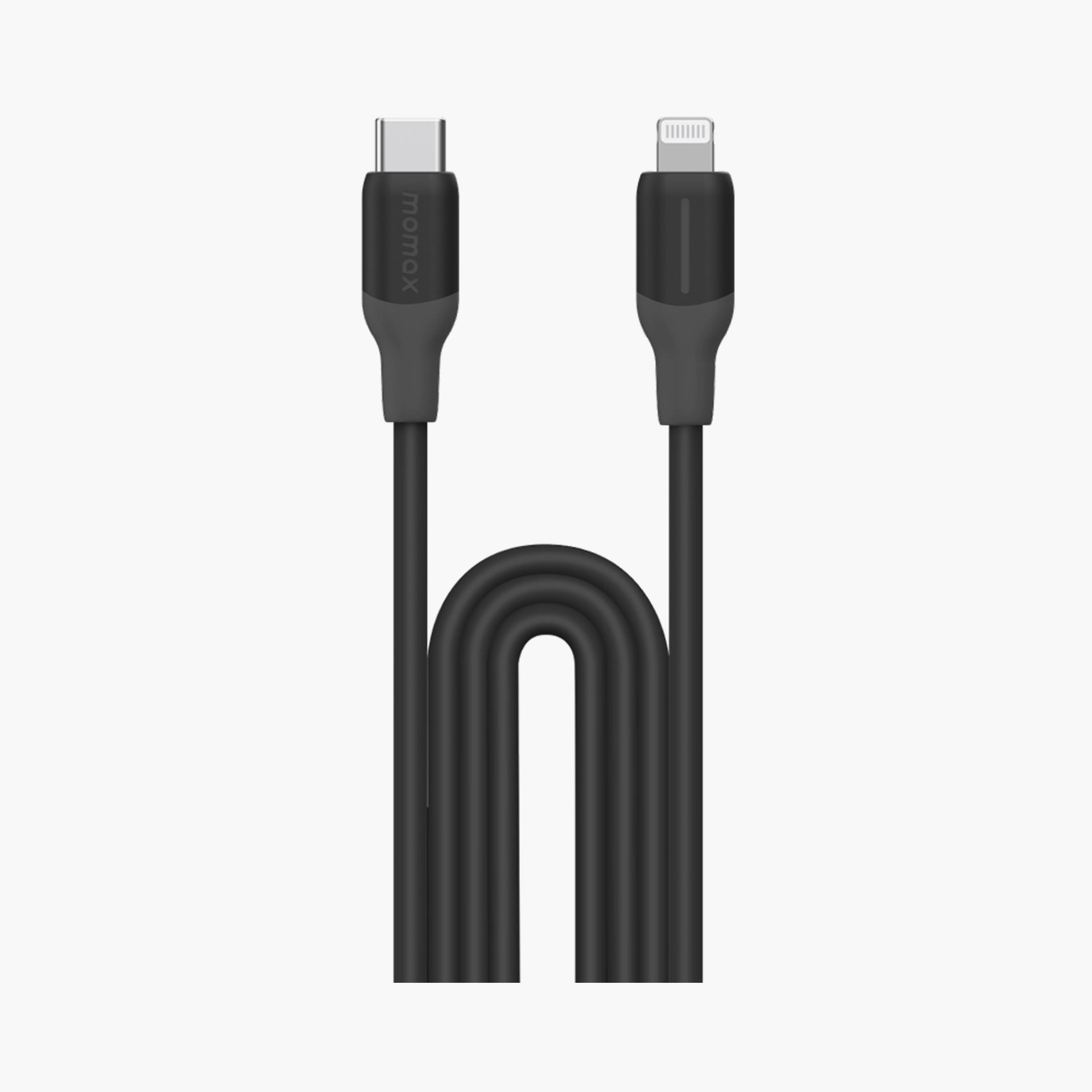 Momax 1-Link Flow CL USB-C to Lightning Cable 1.2m - Black | DL53D-electronics-portabledevices-image-1