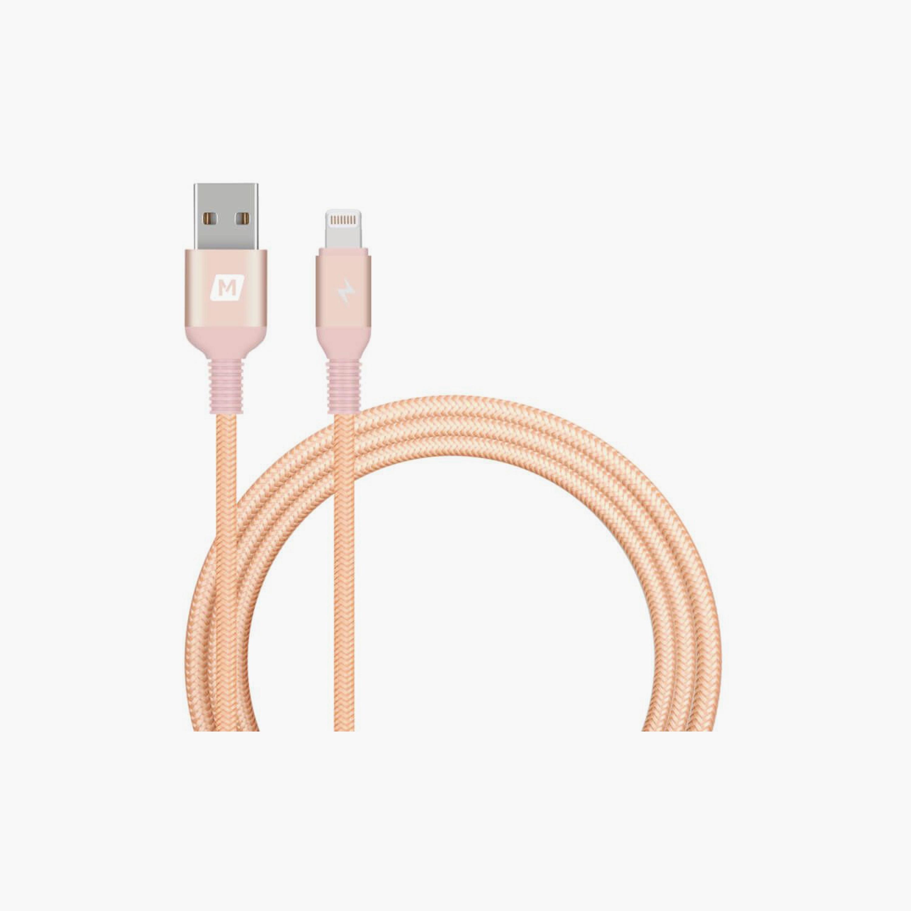 Momax Elite iPhone USB Cable Triple Braided 1.2m - Gold | DL11L-electronics-portabledevices-image-4