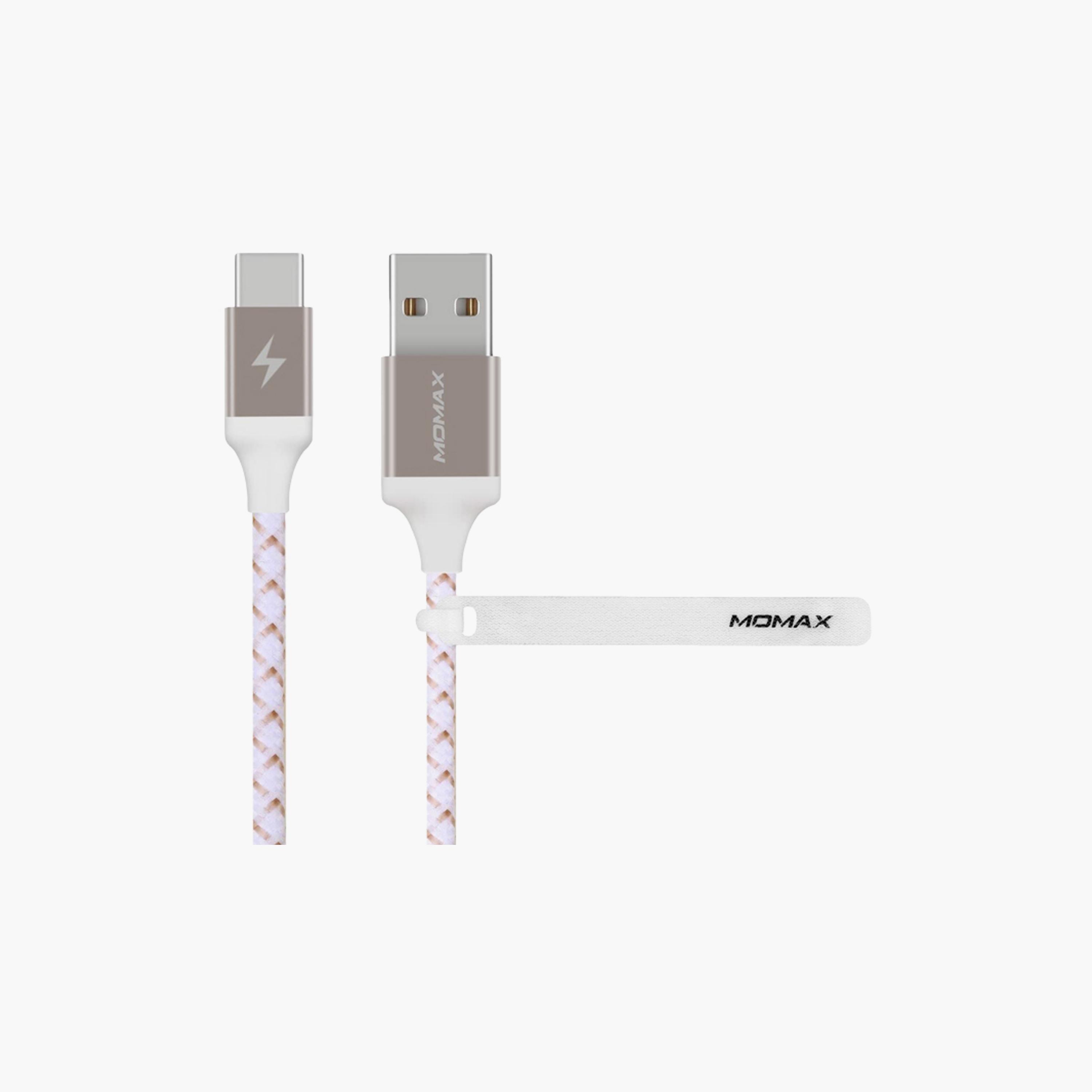 Momax ZERO Type-C To USB Cable 1m - Gold | DTA11L-electronics-portabledevices-image-1