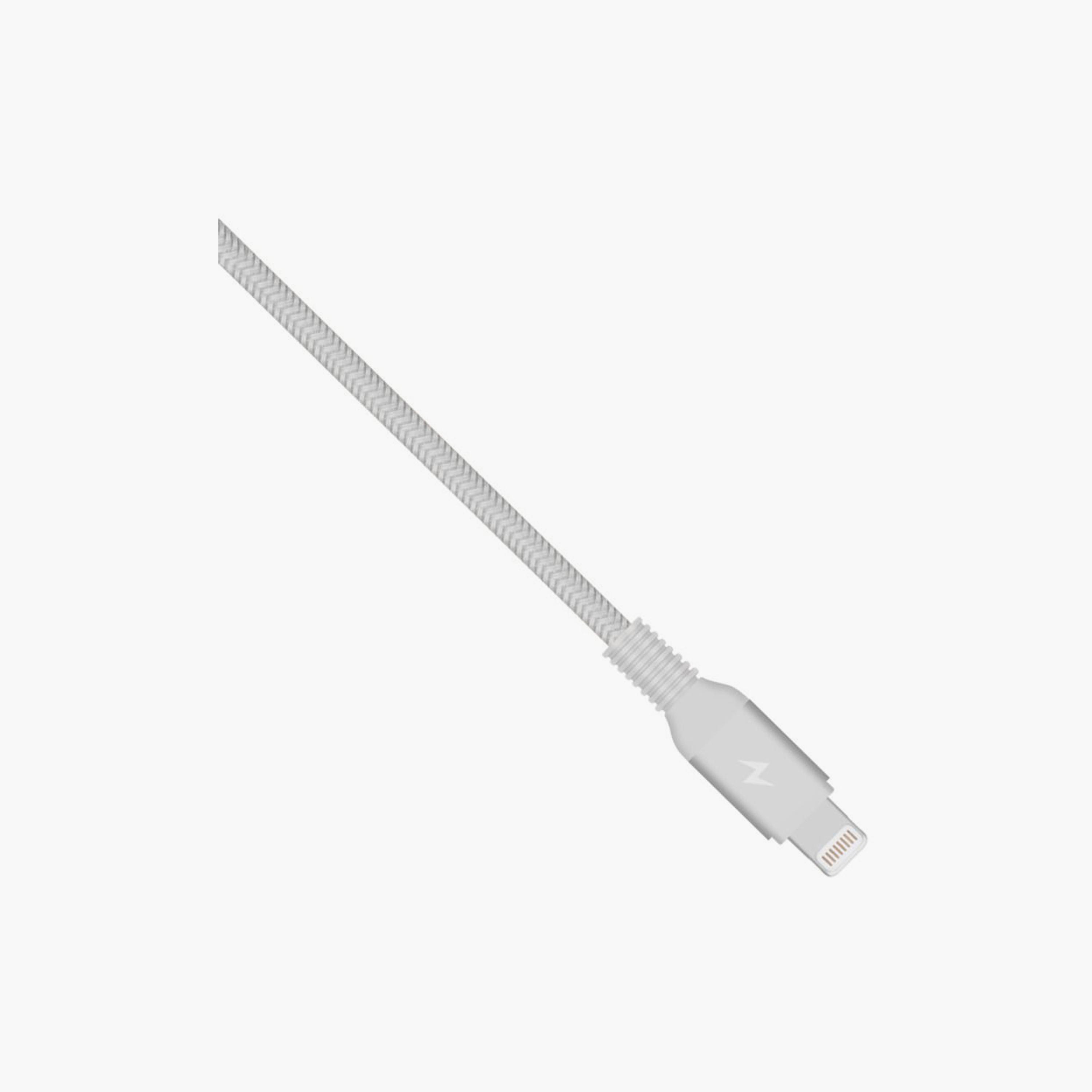 Momax Elite iPhone USB Cable Triple Braided 1.2m - Silver | DL11S-electronics-portabledevices-image-5