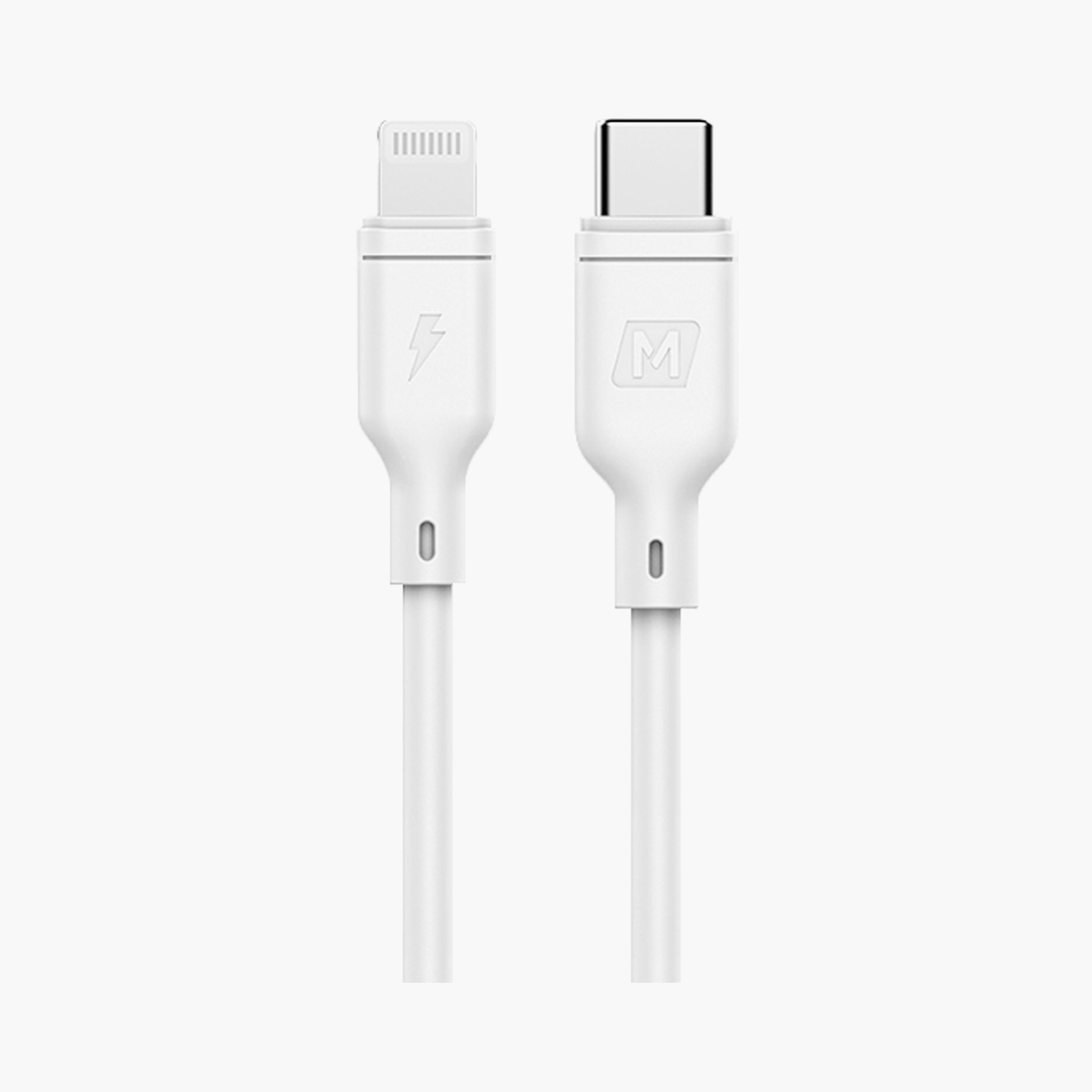 Momax ZERO Cable Type-C to iPhone 1.2m - White | DL36W-electronics-portabledevices-image-1