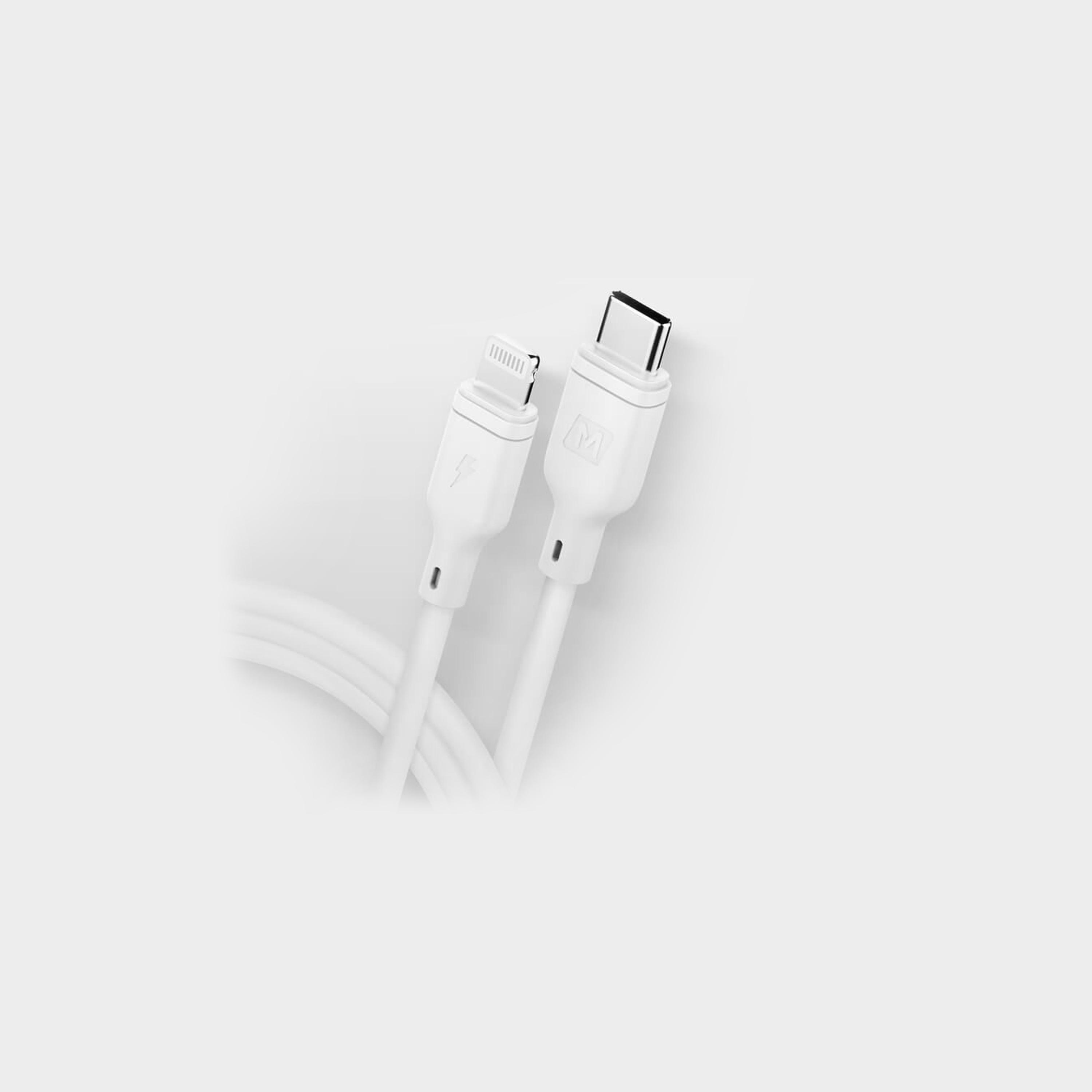 Momax ZERO Cable Type-C to iPhone 1.2m - White | DL36W-electronics-portabledevices-image-3