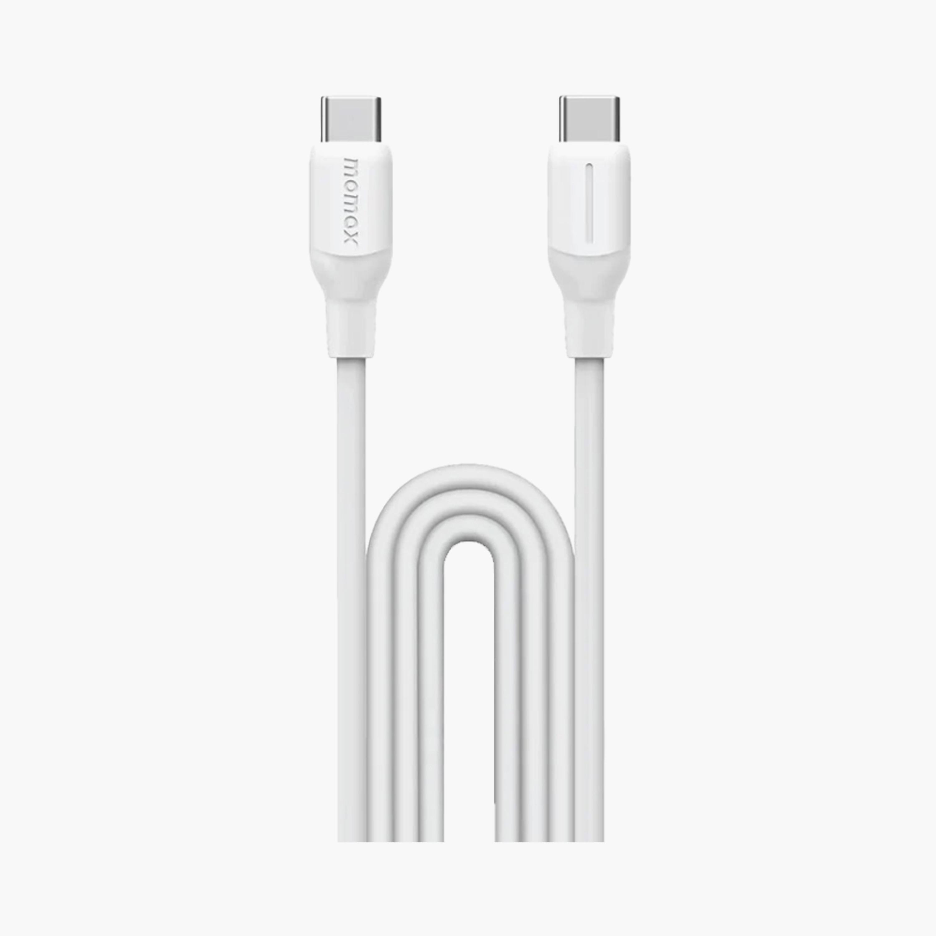 Momax 1-Link Flow CC X USB-C to USB-C Cable 1.2m 60W - White | DC23W-electronics-portabledevices-image-1