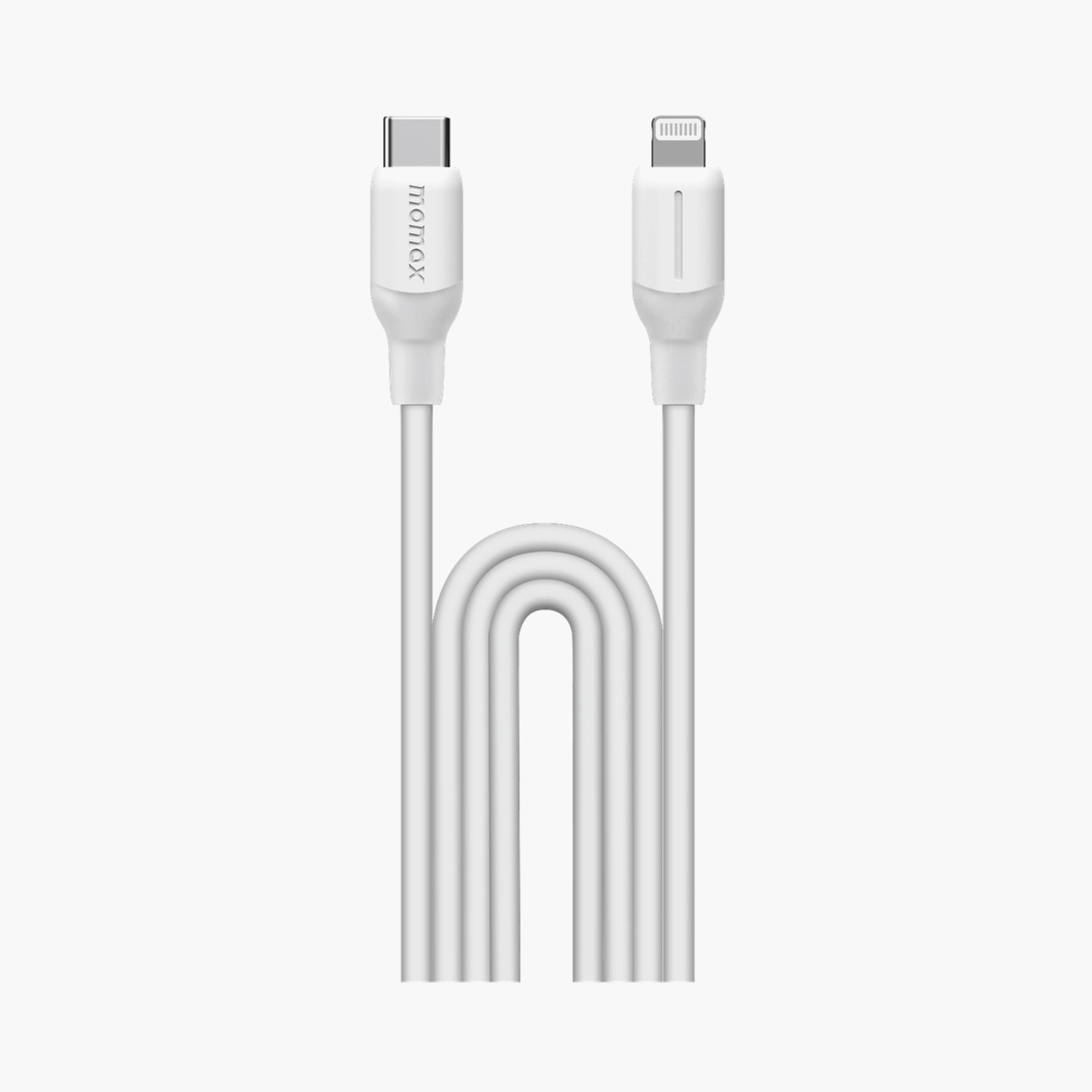 Momax 1-Link Flow CL USB-C to Lightning Cable 1.2m - White | DL53W-electronics-portabledevices-image-1