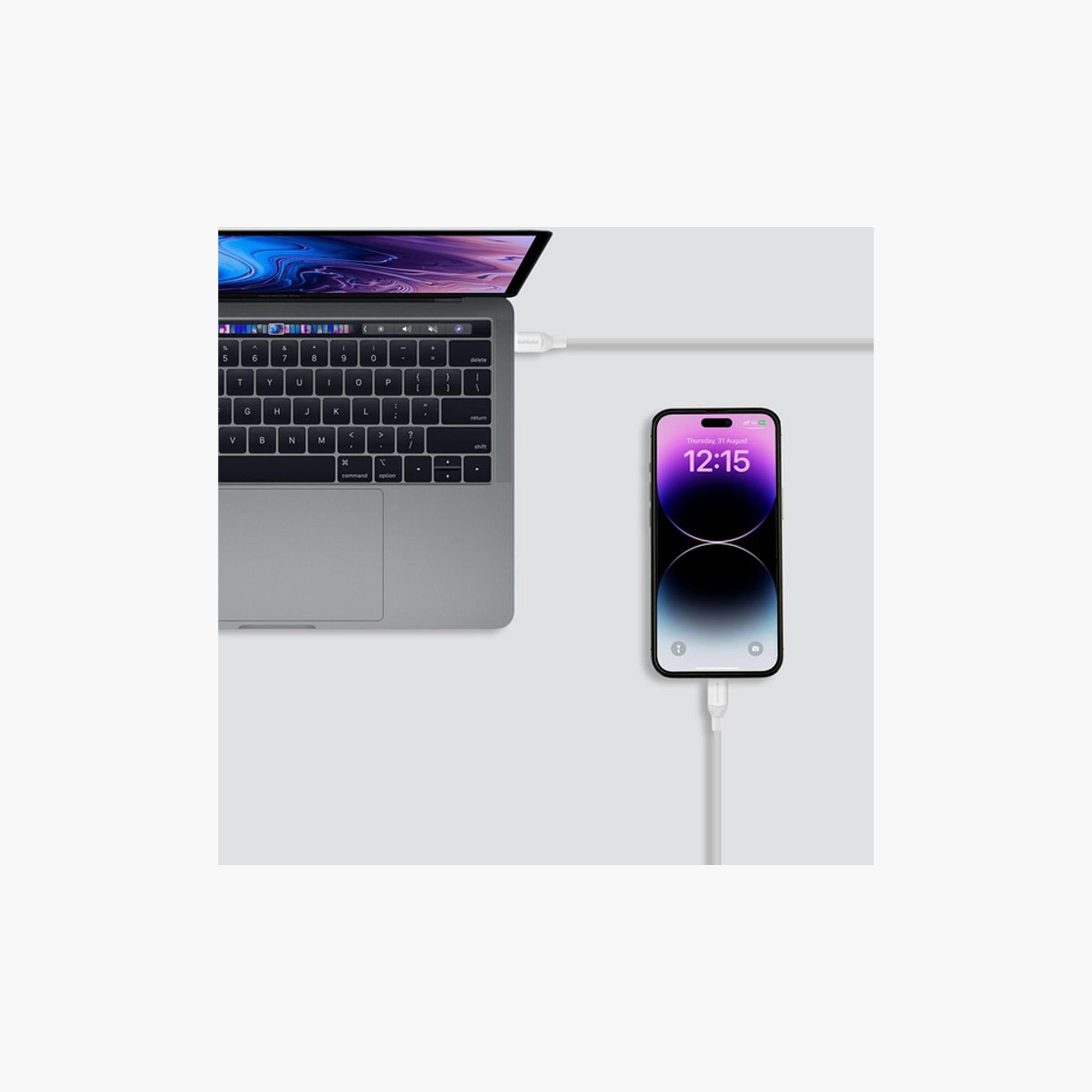 Momax 1-Link Flow CL USB-C to Lightning Cable 1.2m - White | DL53W-electronics-portabledevices-image-2