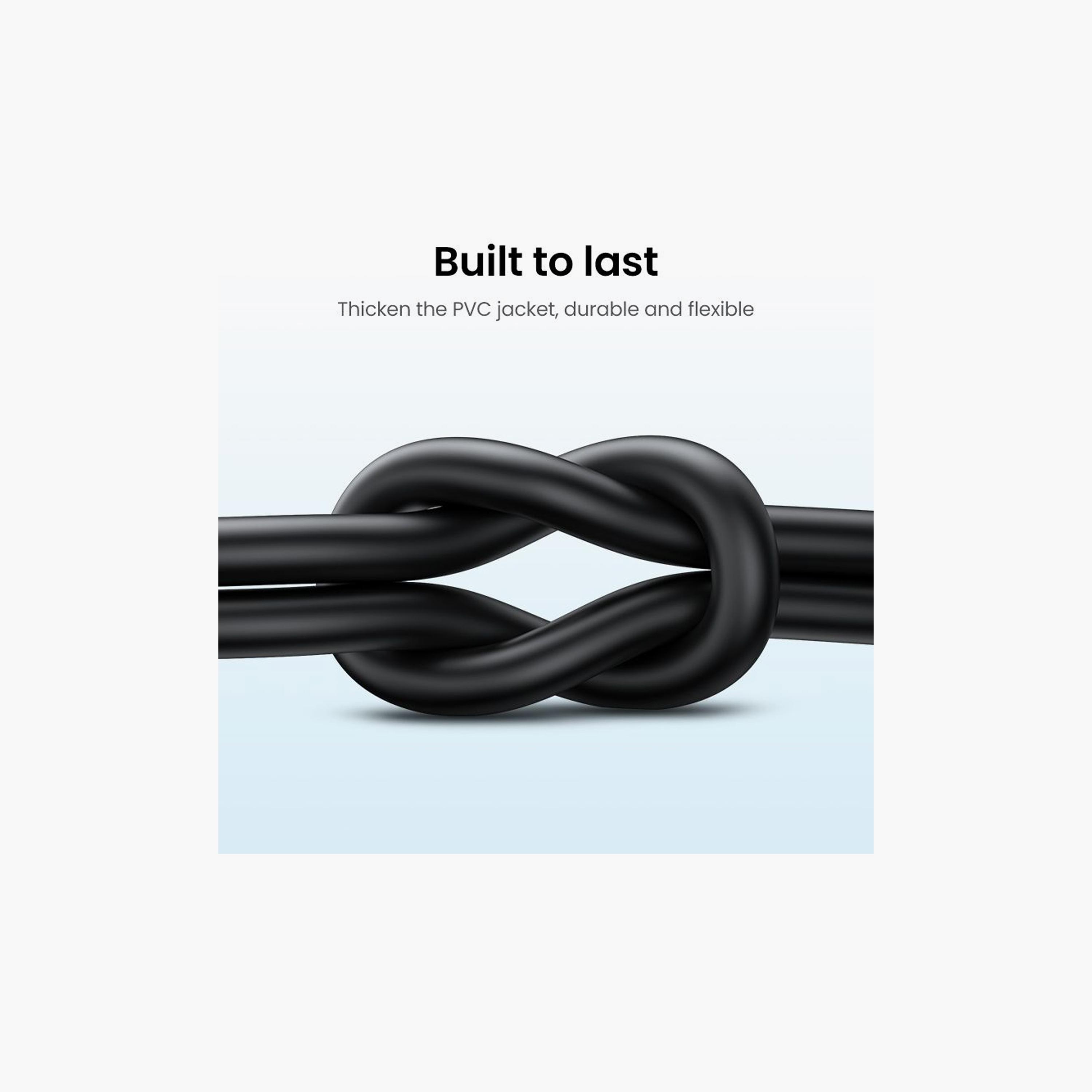 UGREEN Charging and Sync Data Cable USB to USB-C 1m - Black | 60116-electronics-portabledevices-image-5
