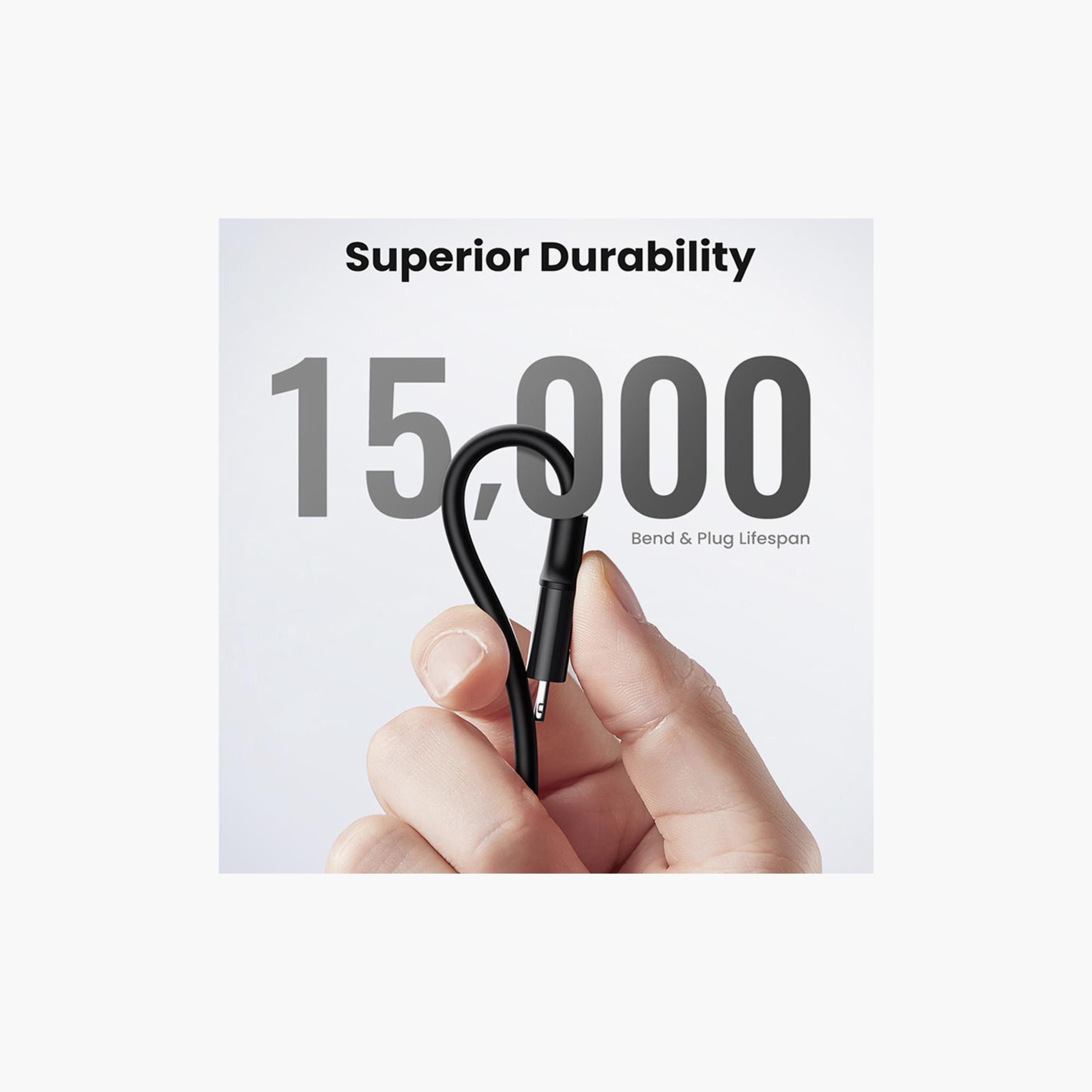 UGREEN Charging and Sync Data Cable USB-C to Lightning 1m - Black | 60751-electronics-portabledevices-image-5