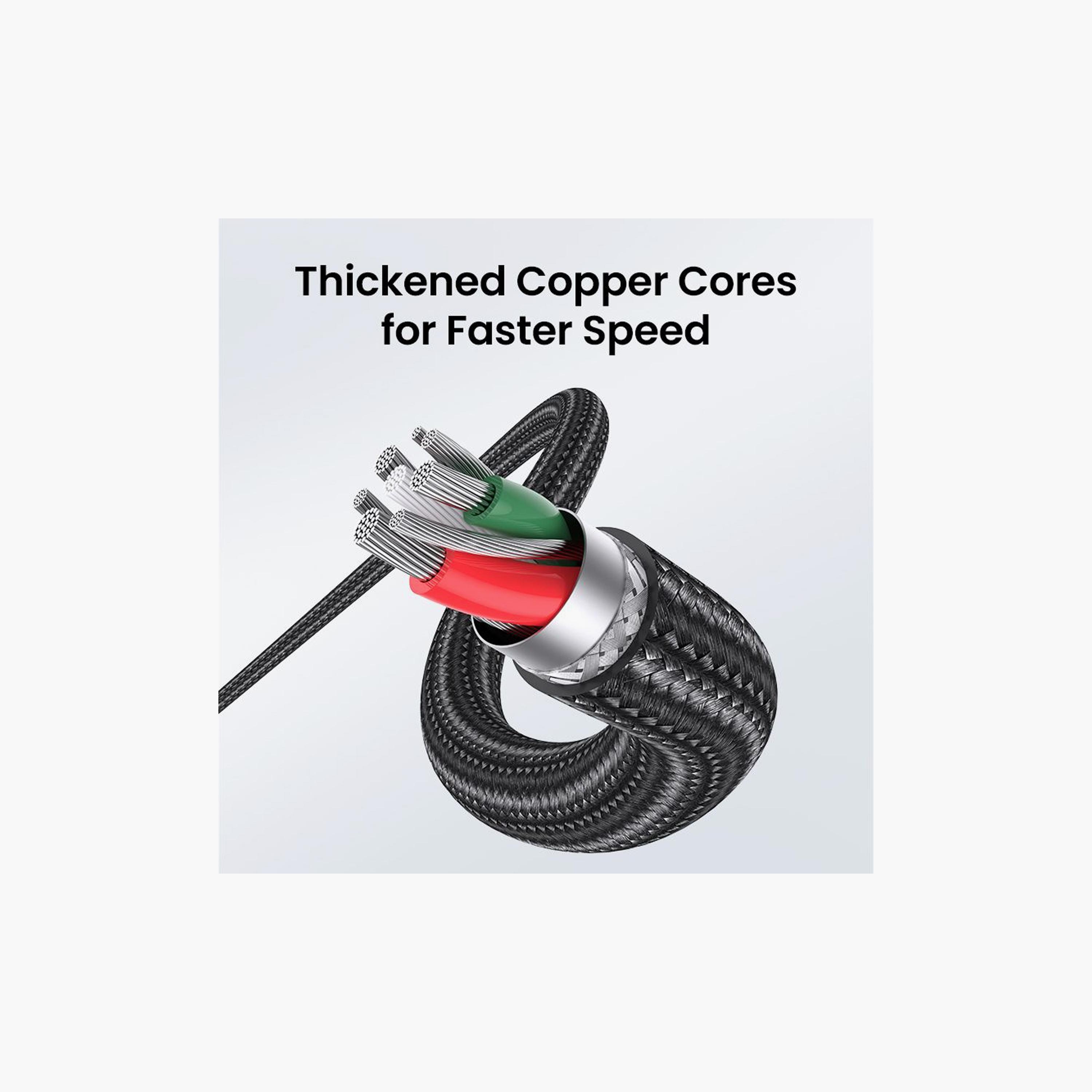 UGREEN USB-C to Lightning M/M Cable Aluminum Shell Braided 2m - Black | 60761-electronics-portabledevices-image-6
