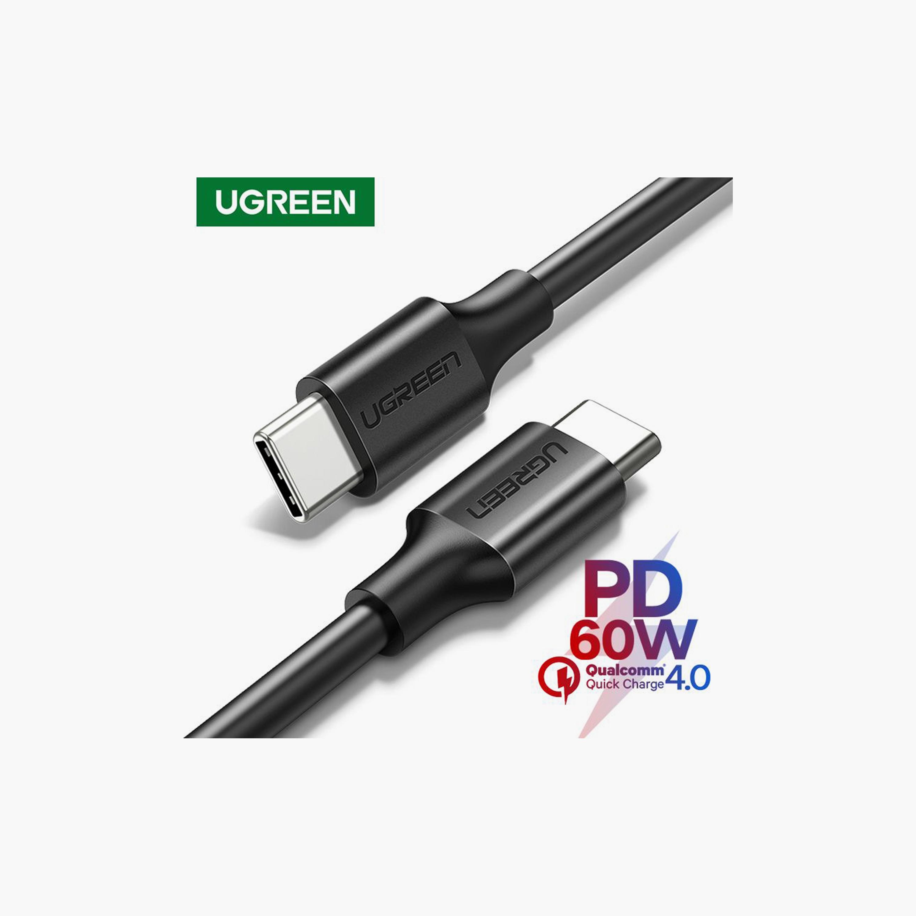 UGREEN USB-C to USB-C 2.0 3A Cable 3m - Black | 60788-electronics-portabledevices-image-2