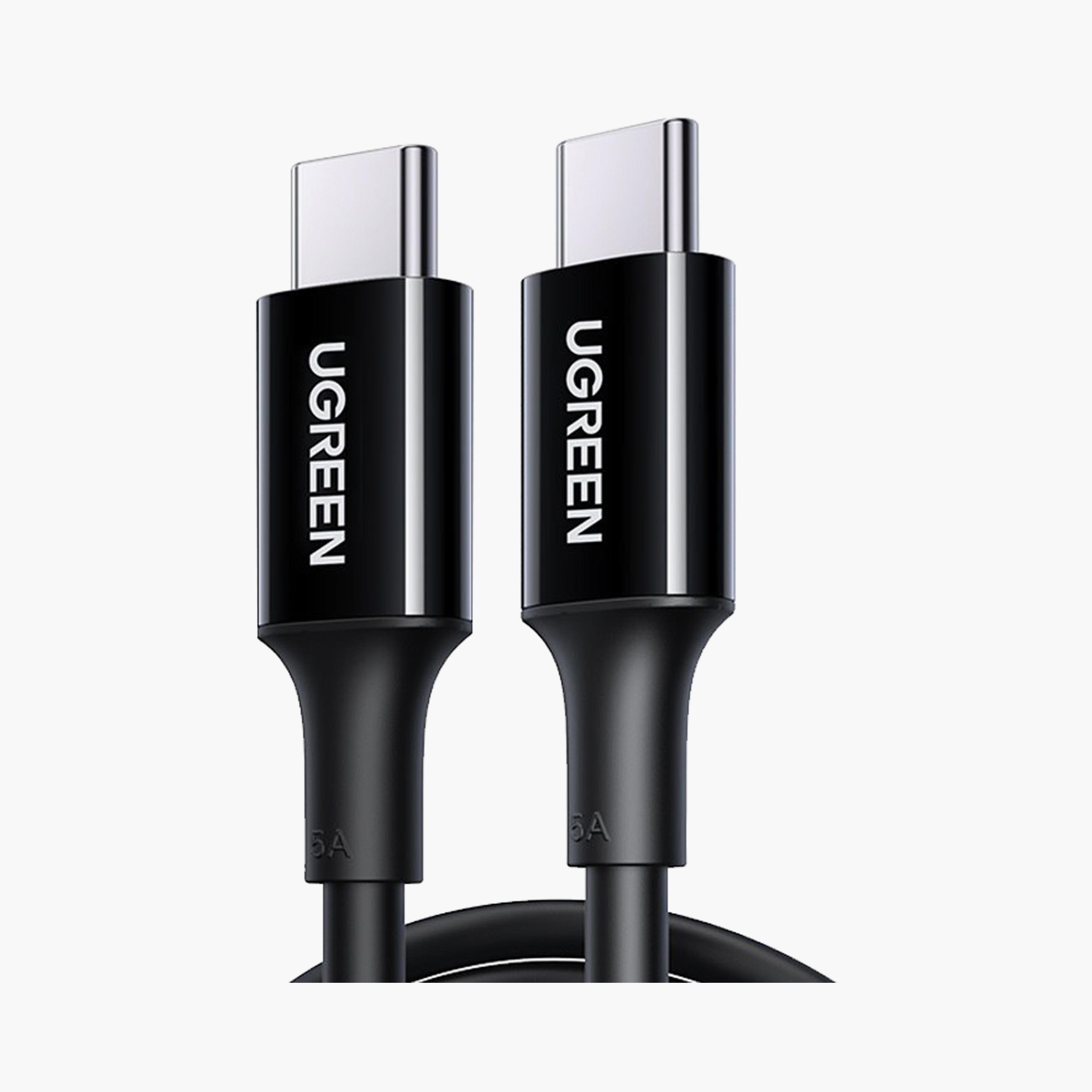 UGREEN USB-C 2.0 Charging Cable 100W 2m - Black | 80372-electronics-portabledevices-image-1