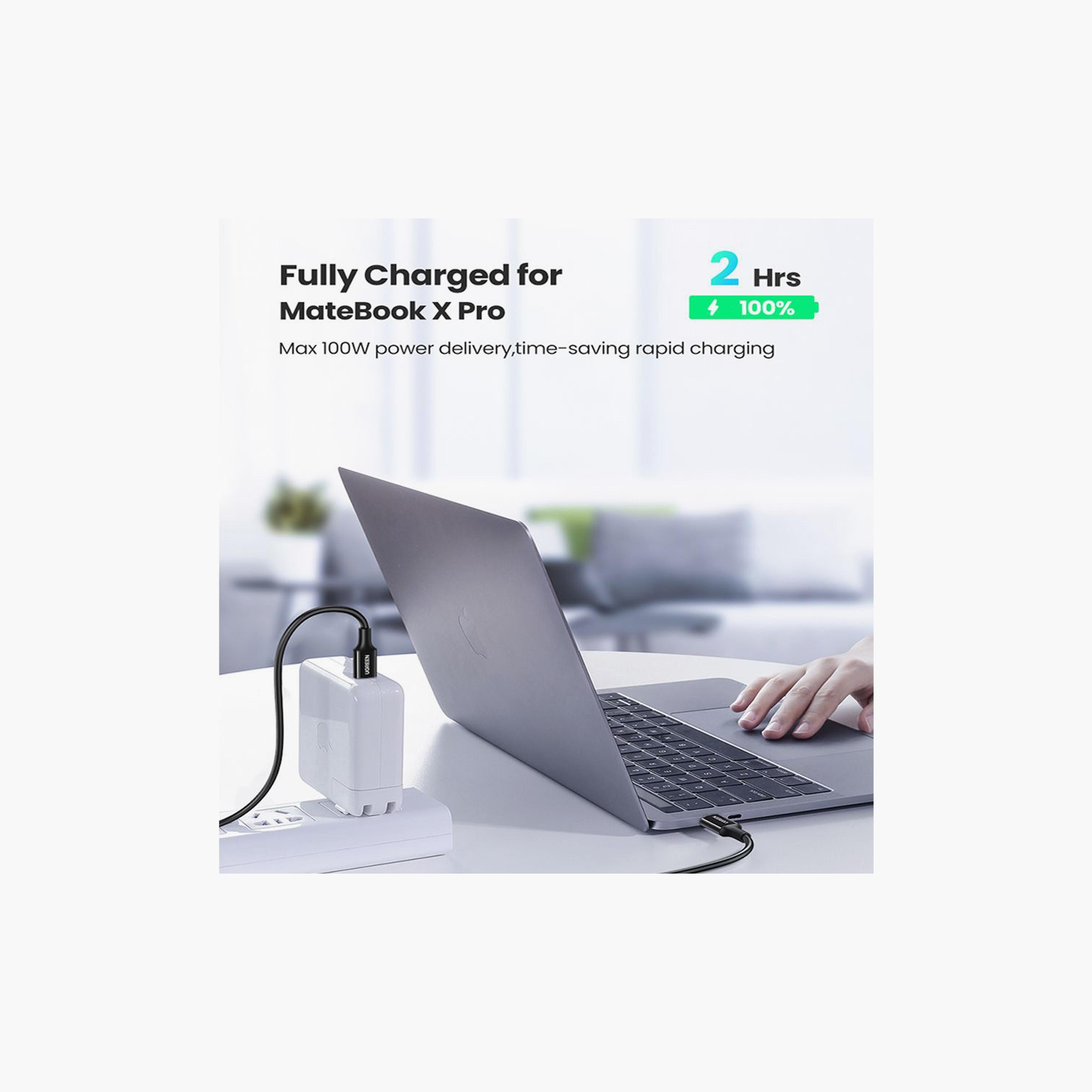 UGREEN USB 2.0 Type-C Male to Male Cable 5A 1m - White | 60551-electronics-portabledevices-image-6