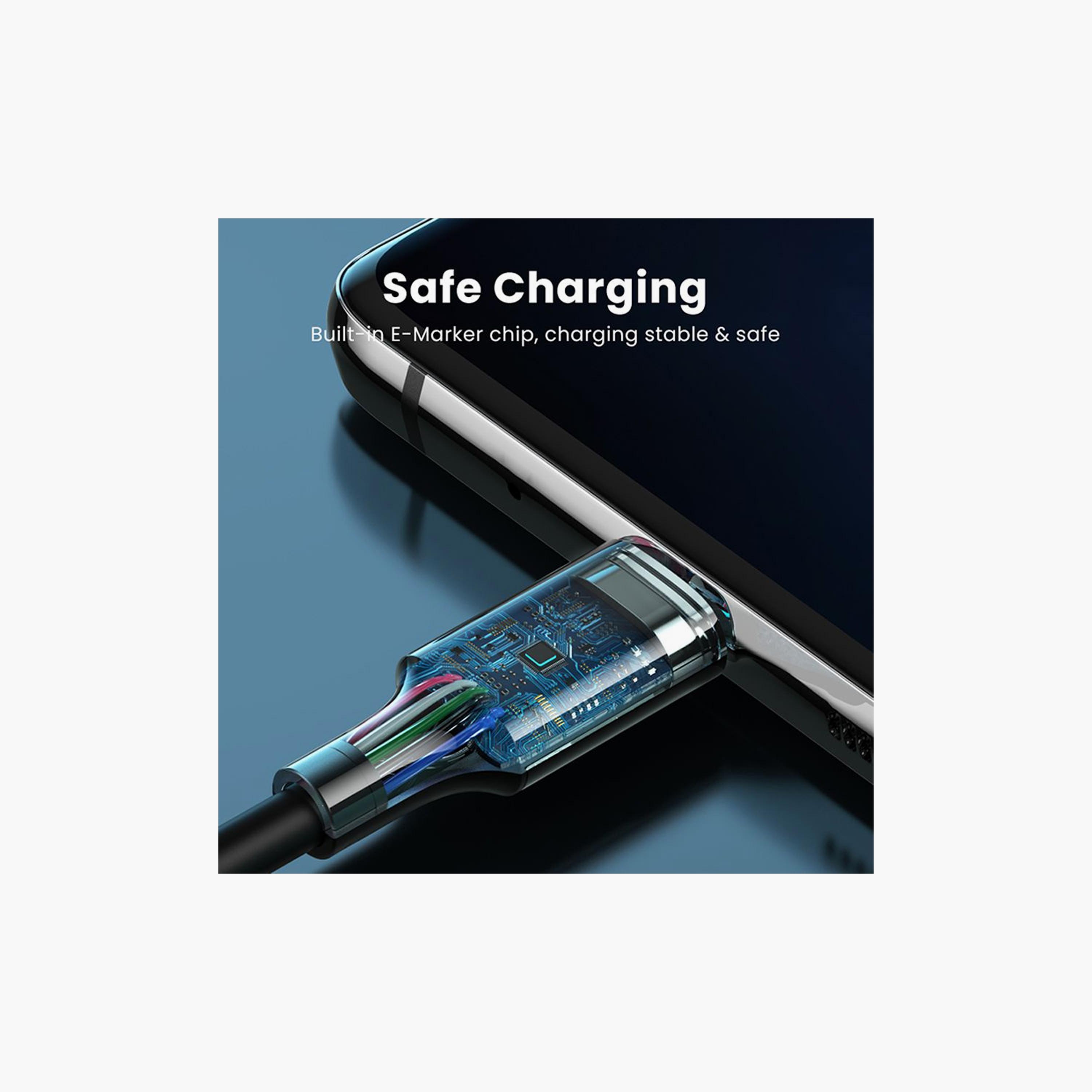UGREEN USB 2.0 Type-C Male to Male Cable 5A 2m - White | 60552-electronics-portabledevices-image-4