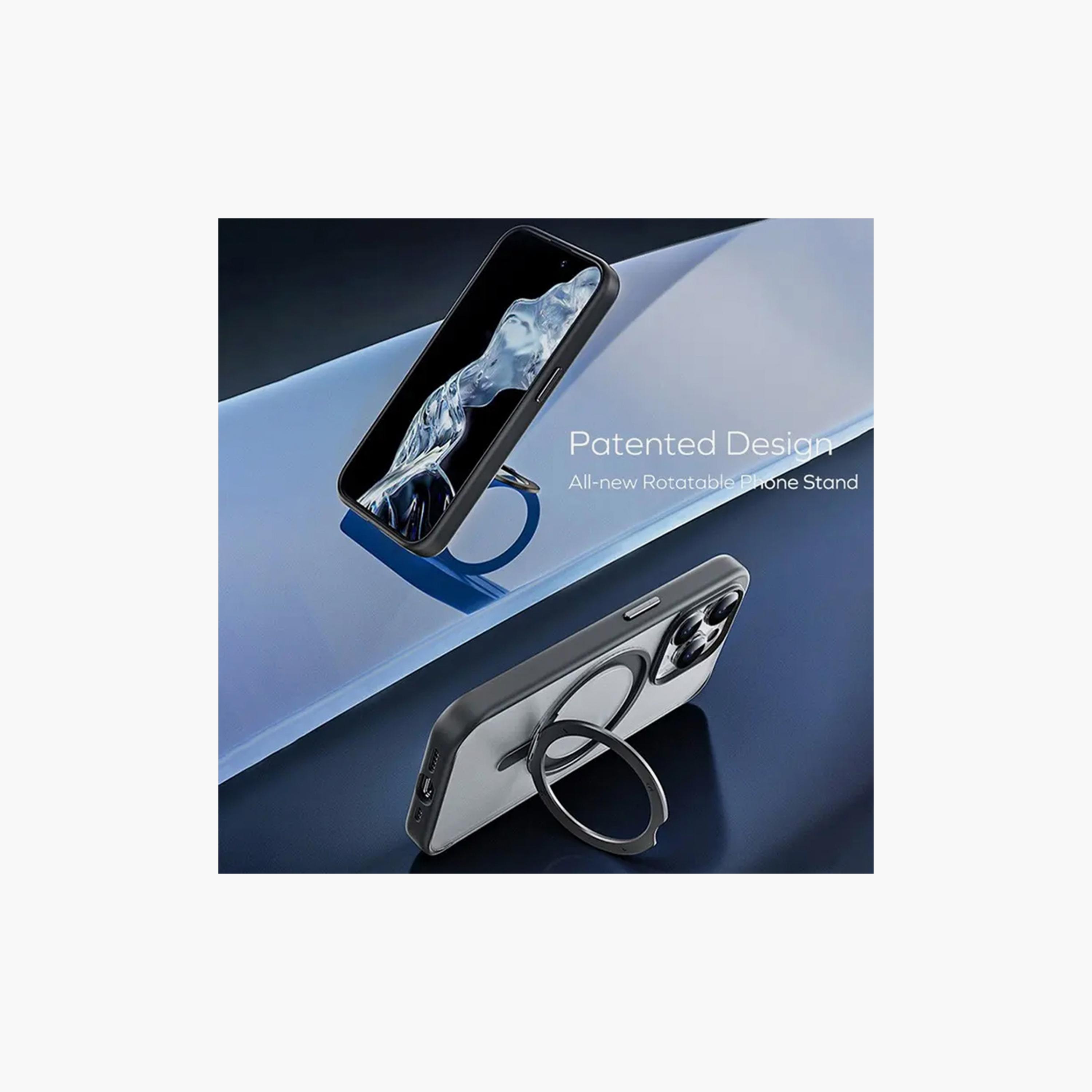 Momax Case Form Roller with MagSafe and Holder iPhone 15 Pro Max - Blue | MRAP23XLB-electronics-accessories-mobileaccesories-image-3