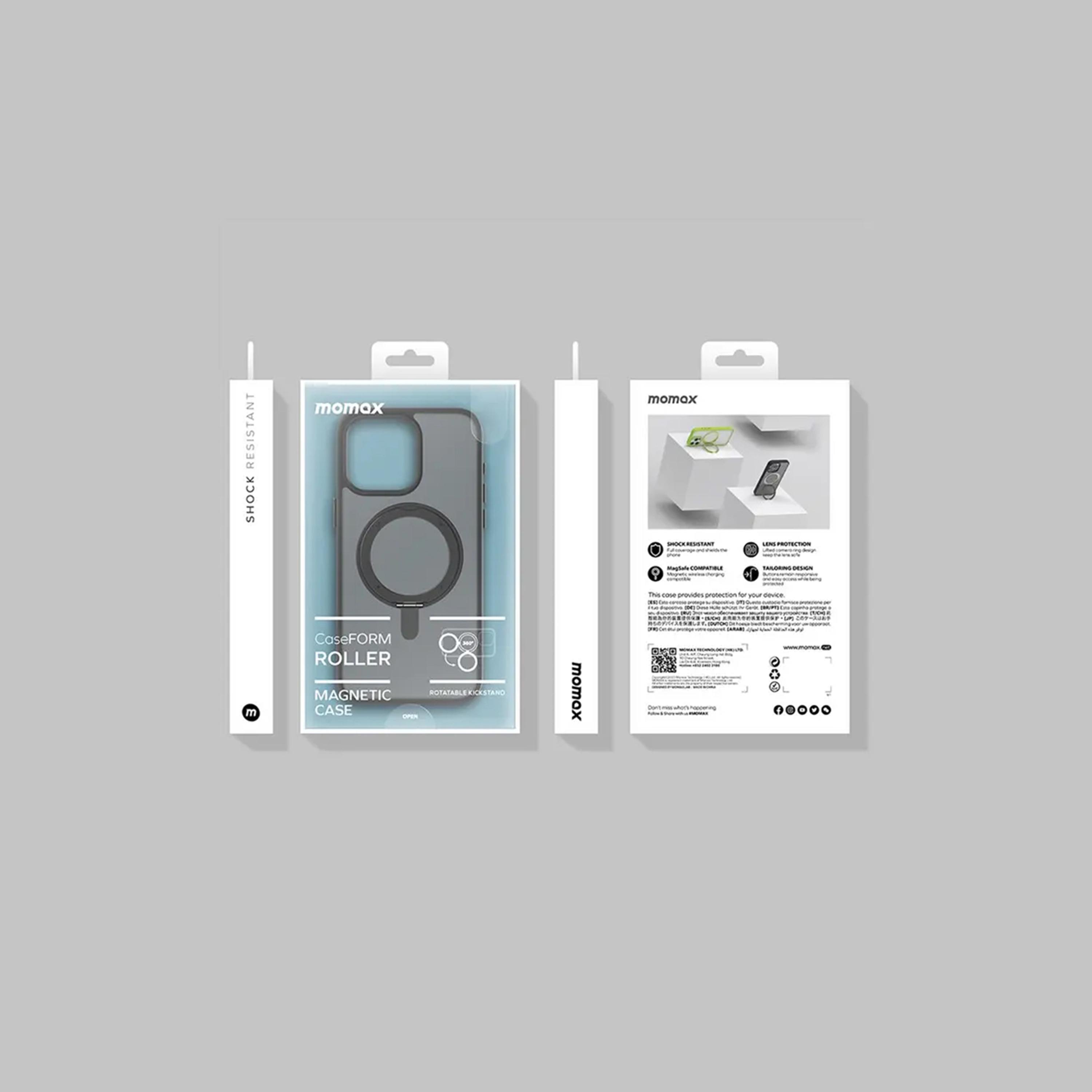 Momax Case Form Roller with MagSafe and Holder iPhone 15 Pro Max - Blue | MRAP23XLB-electronics-accessories-mobileaccesories-image-6