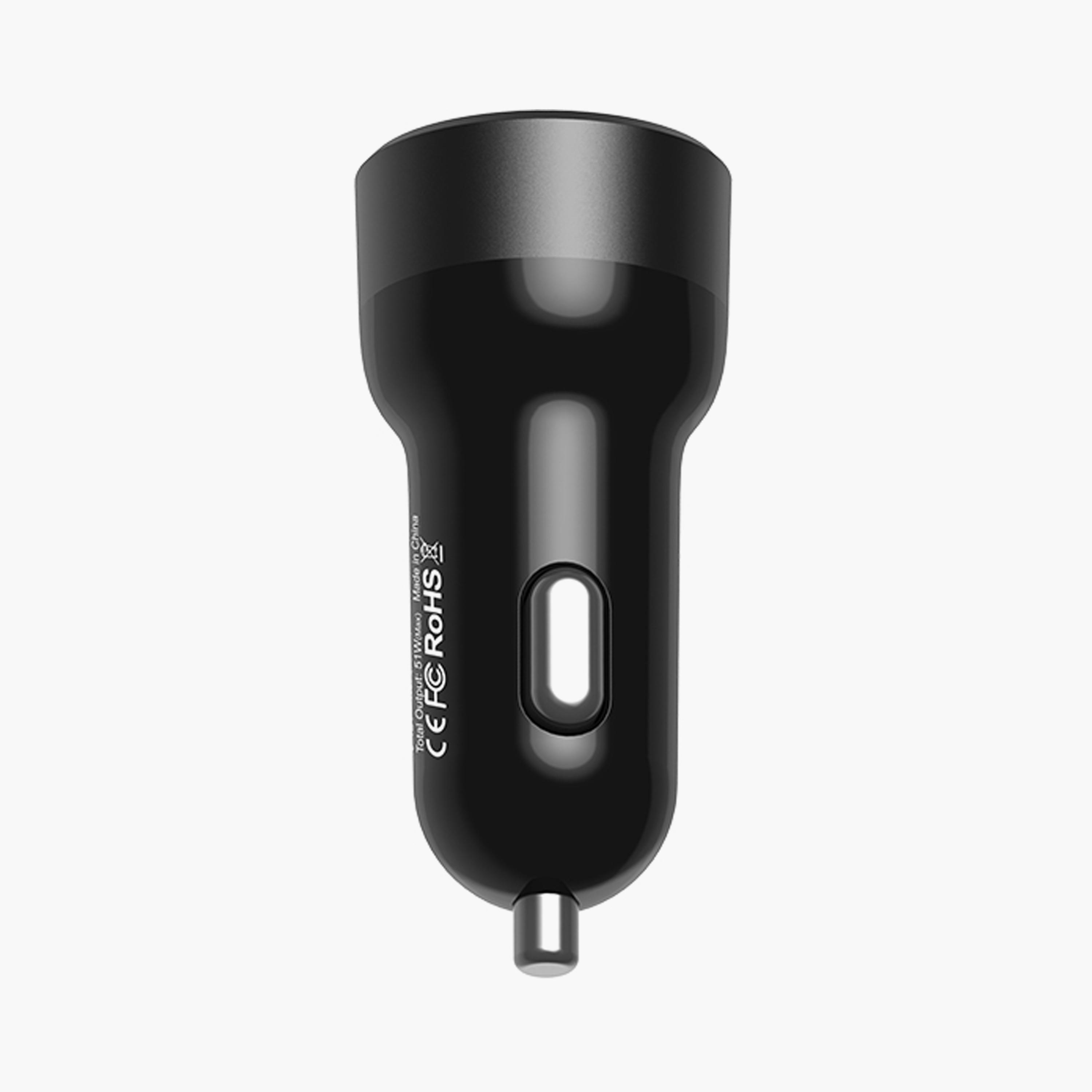 Levore Car Charger 51W USB-C PD and USB-A- Black | LGC121-BK-electronics-accessories-mobileaccesories-image-3
