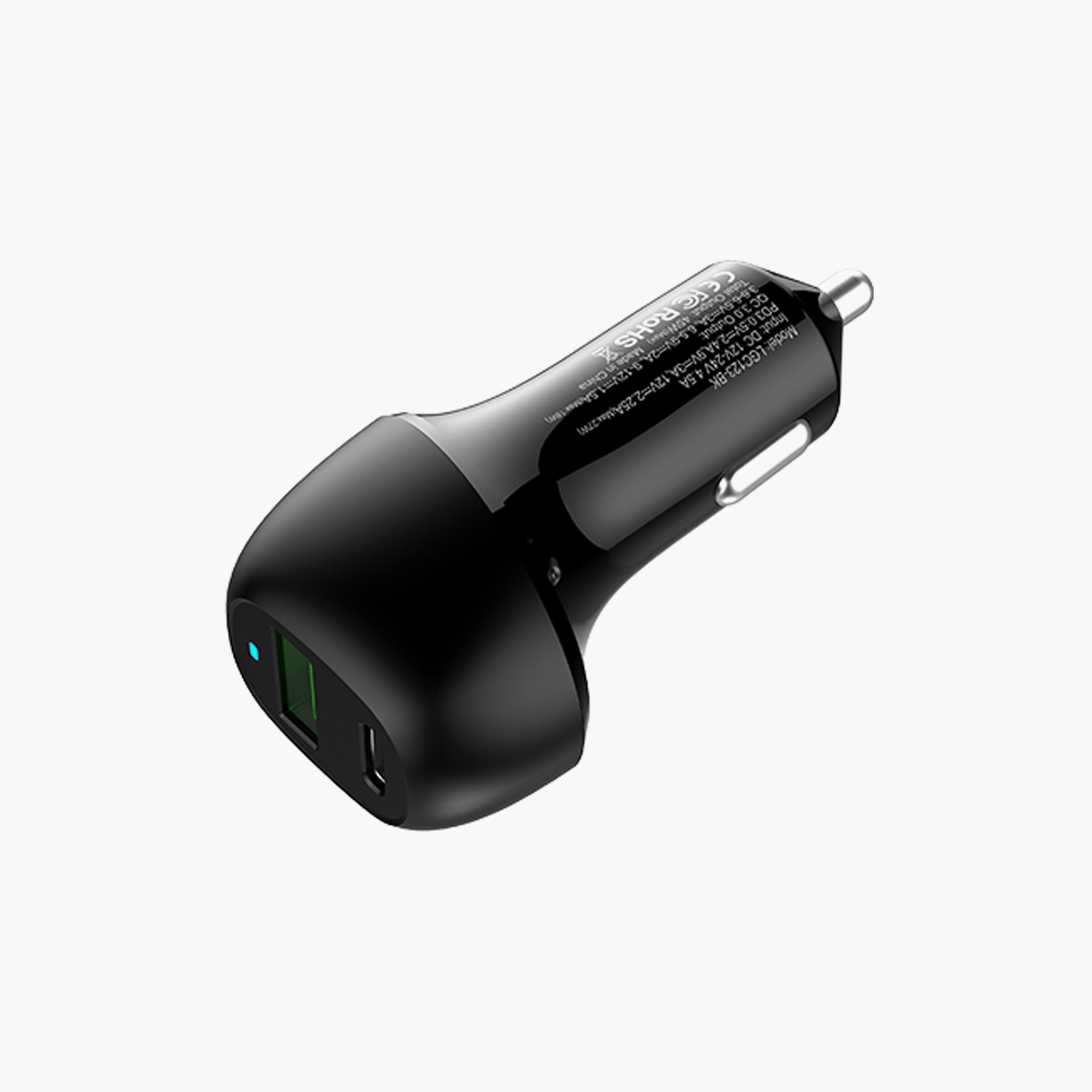 Levore Car Charger 45W USB-C PD and USB - Black | LGC123-BK-electronics-accessories-mobileaccesories-image-6