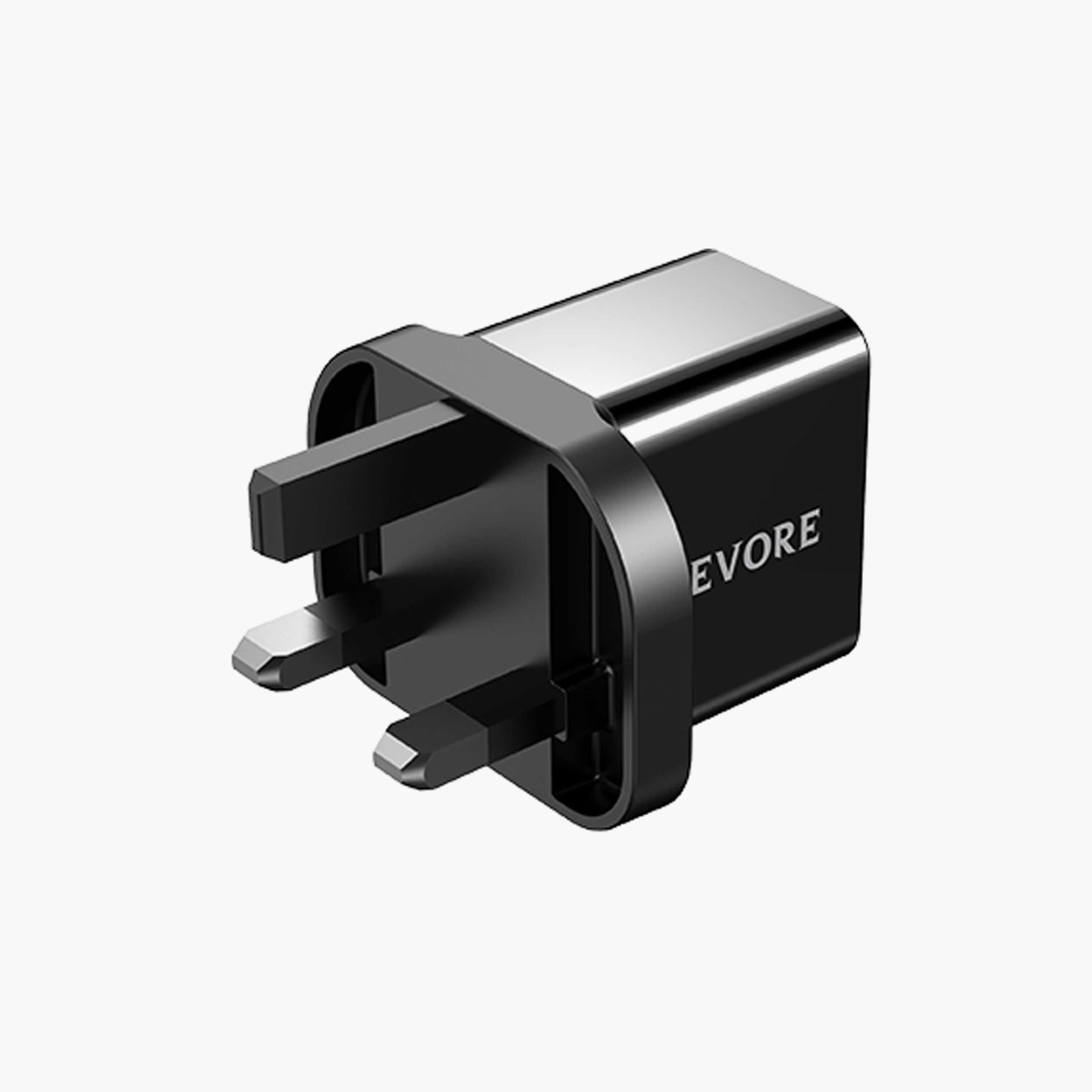 Levore Wall Charger 25W USB-C PD Adapter - Black | LGW111-BK-electronics-accessories-mobileaccesories-image-3