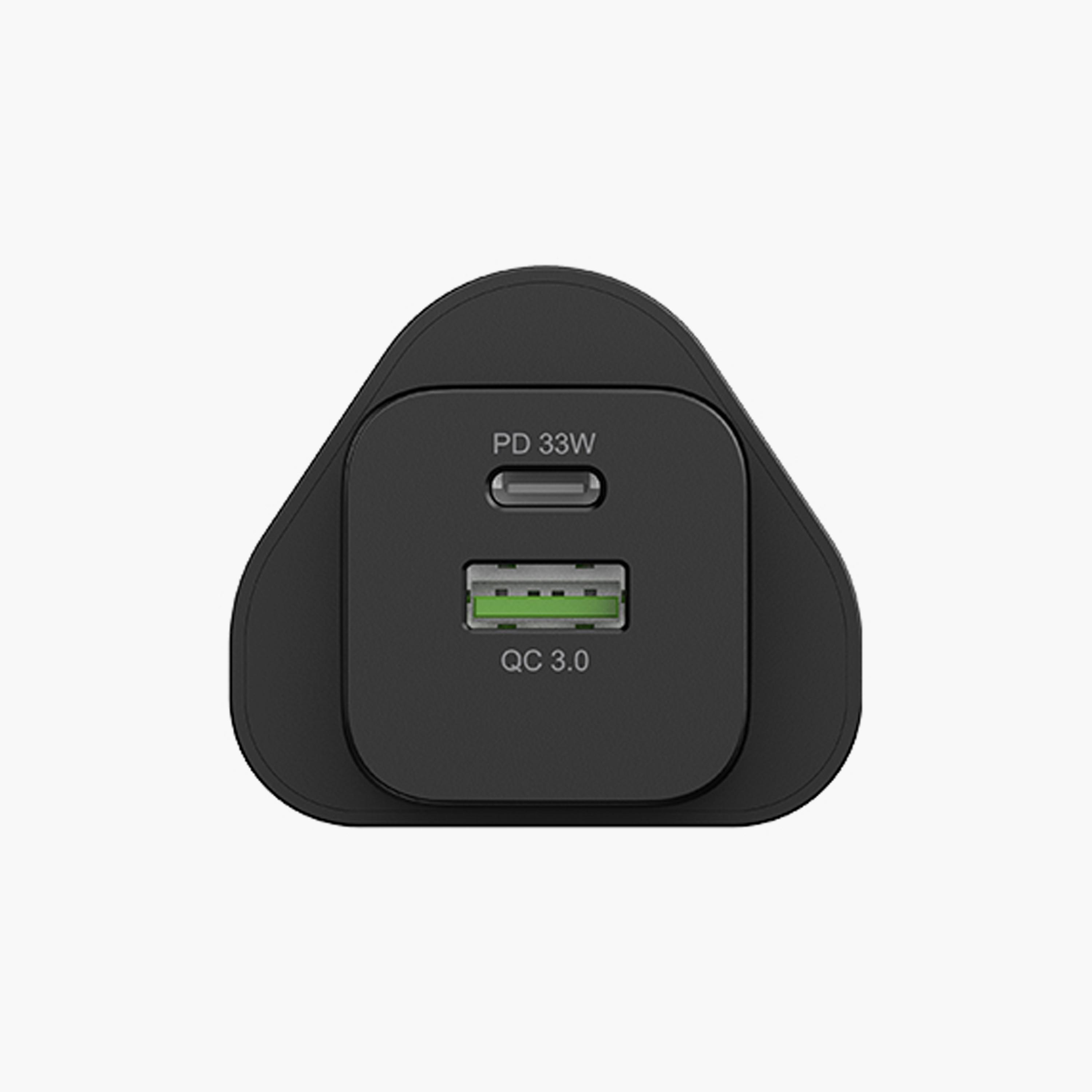 Levore Wall Charger 33W USB-C PD and USB-A Port - Black | LGW121-BK-electronics-accessories-mobileaccesories-image-4