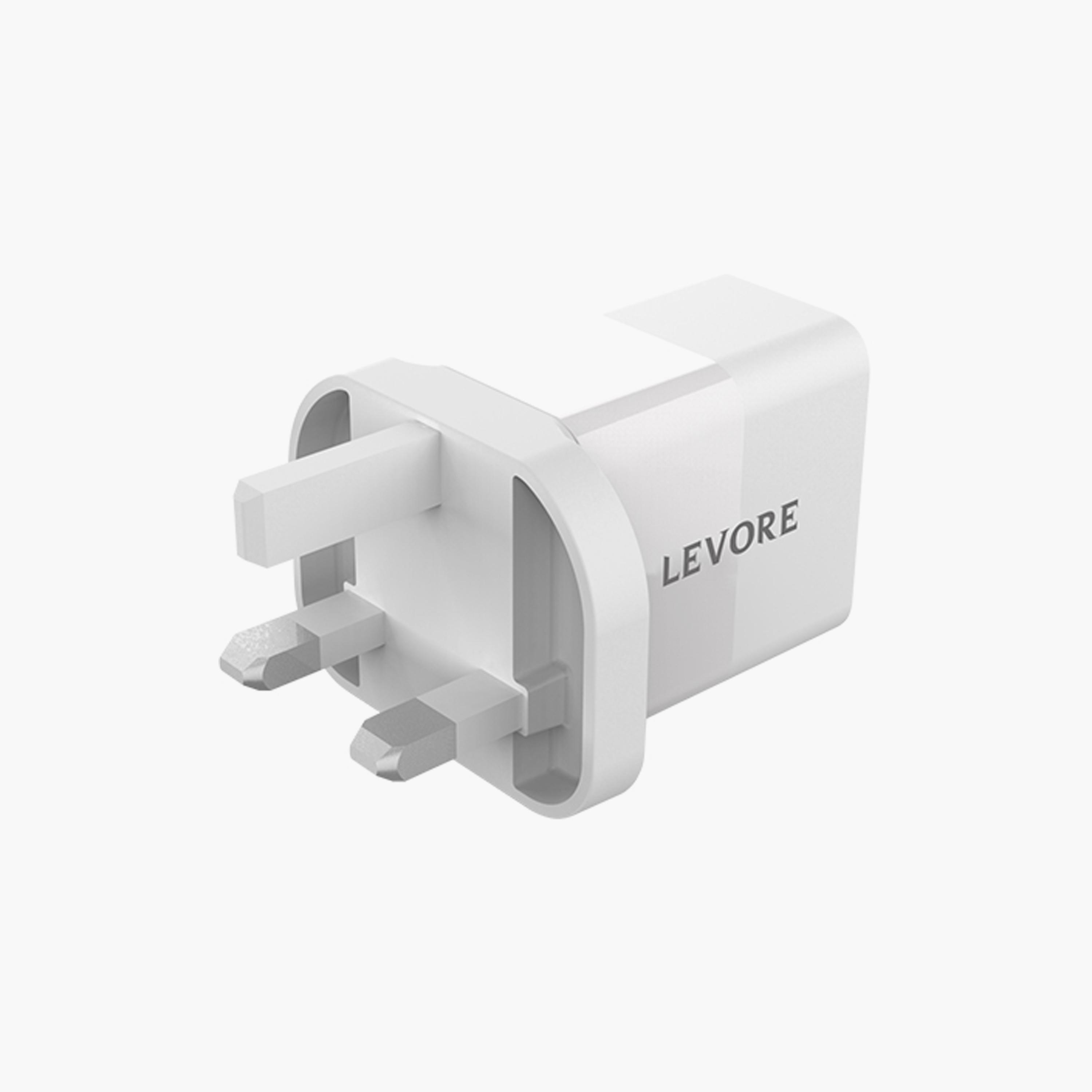 Levore Wall Charger 20W USB-C PD Adapter- White | LGW112-WH-electronics-accessories-mobileaccesories-image-3