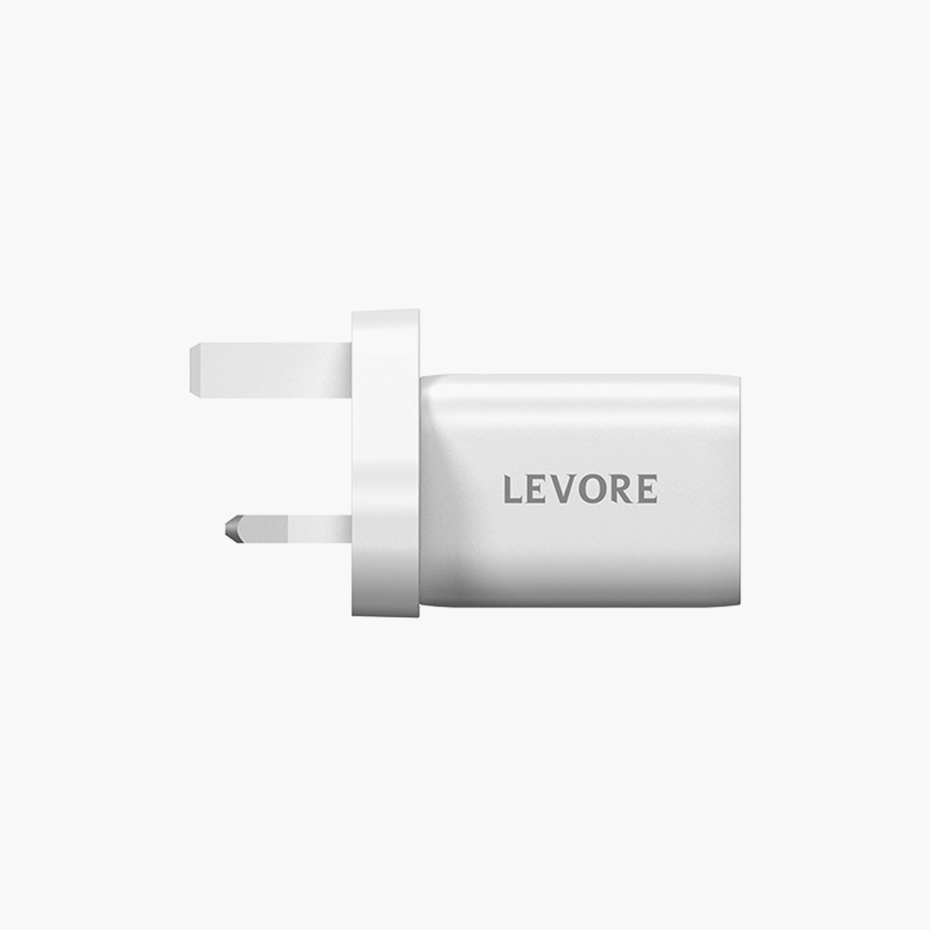 Levore Wall Charger 33W USB-C PD and USB-A Port - White | LGW121-WH-electronics-accessories-mobileaccesories-image-3