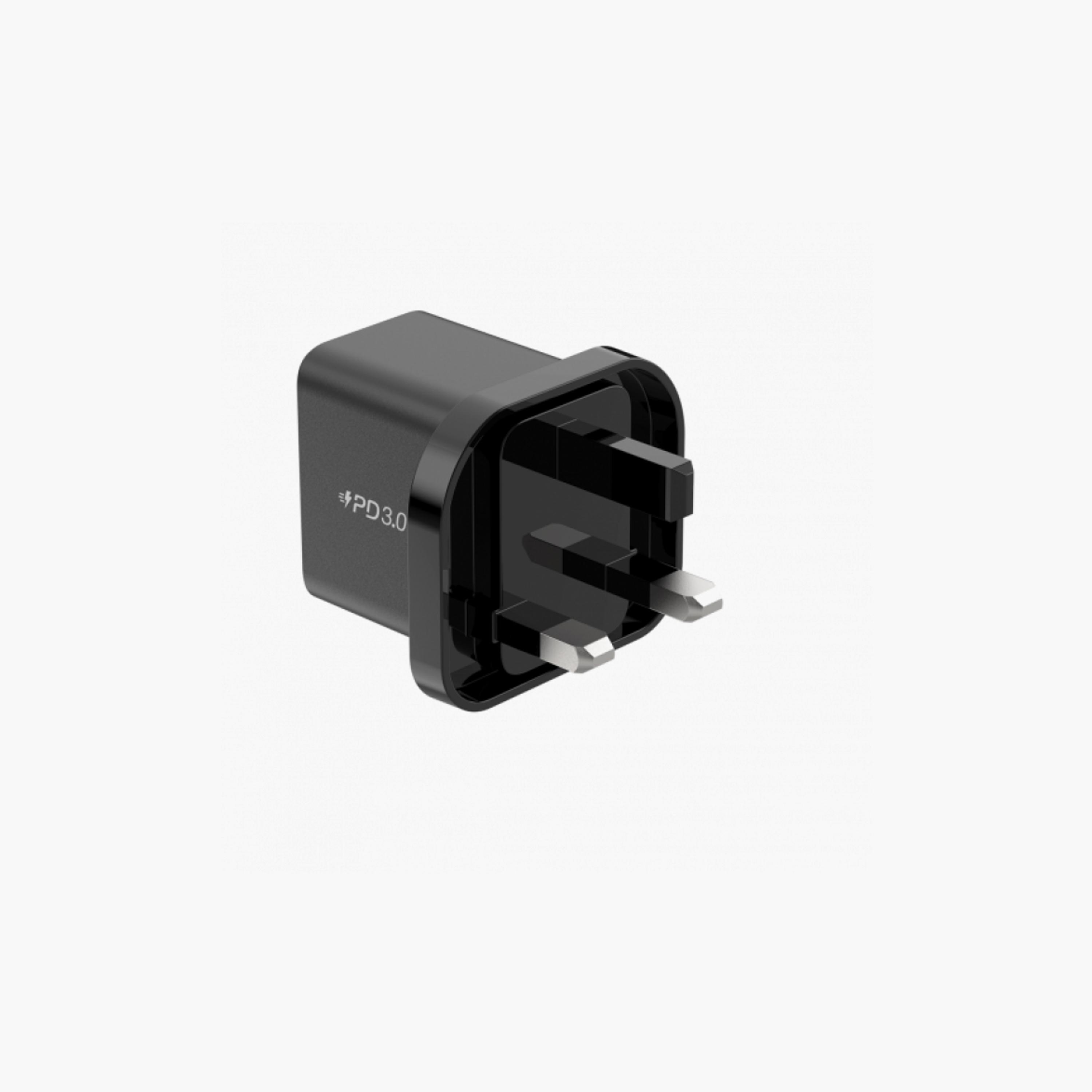 Momax One Plug Gan 35W 2-Port Mini Fast Charger 2 USB-C port - Black | UM32UKD-electronics-accessories-mobileaccesories-image-3