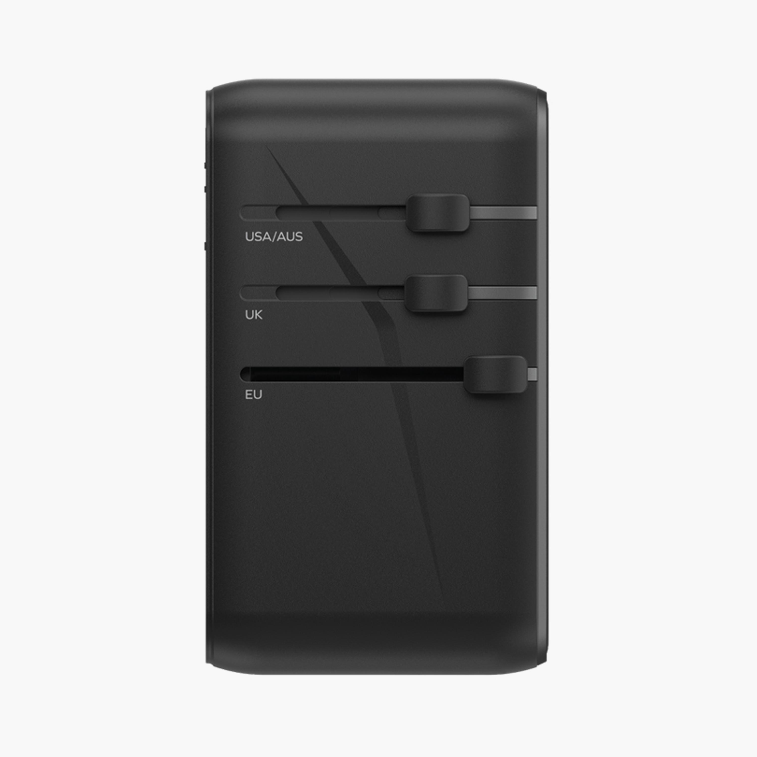 Momax Travel Socket 1-World Power Adapter Charger Gan PD 4 Ports 100W - Black | UA10D-electronics-accessories-mobileaccesories-image-4