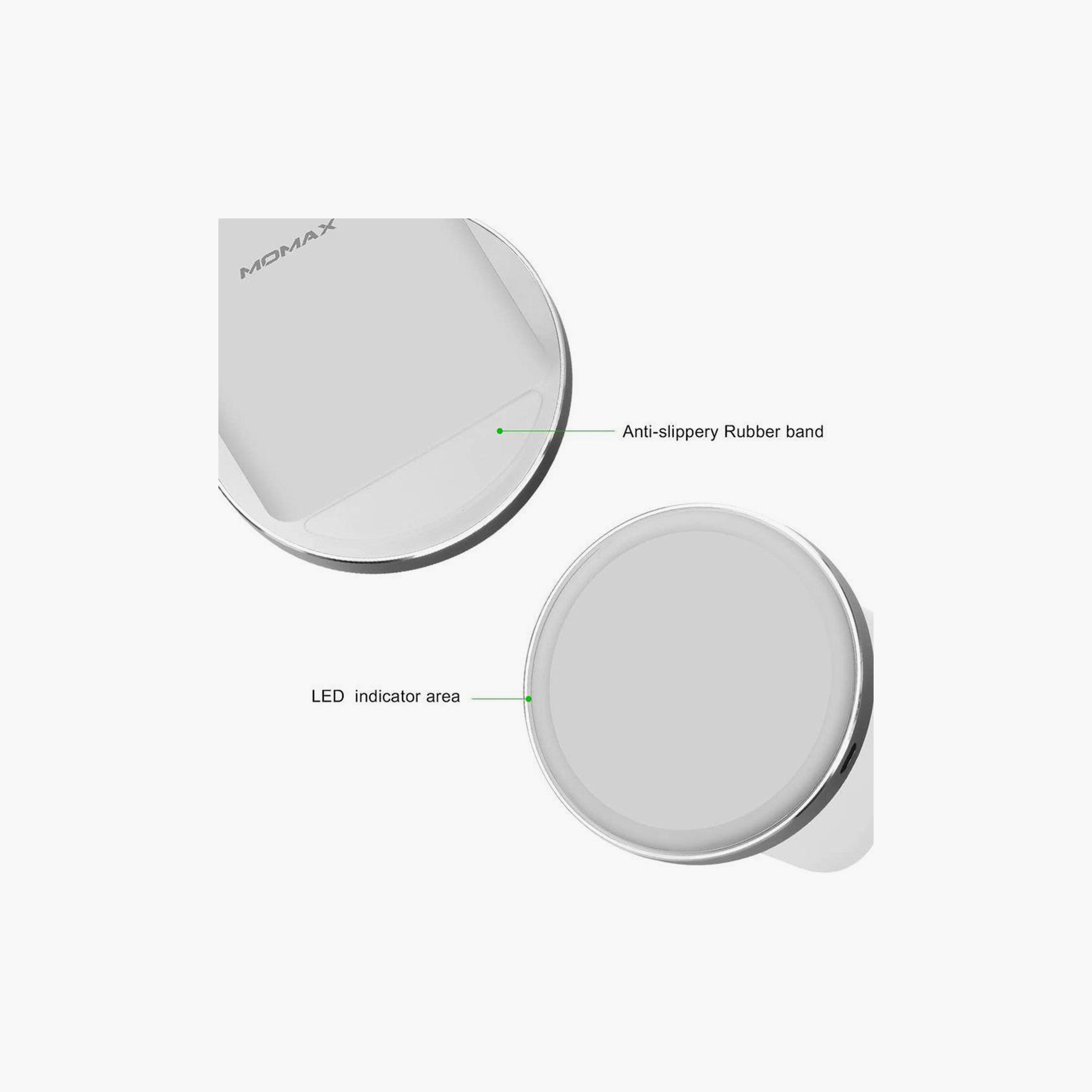 Momax Q.Dock 2 Fast Wireless Charger 10W - White | UD5W-electronics-accessories-mobileaccesories-image-4