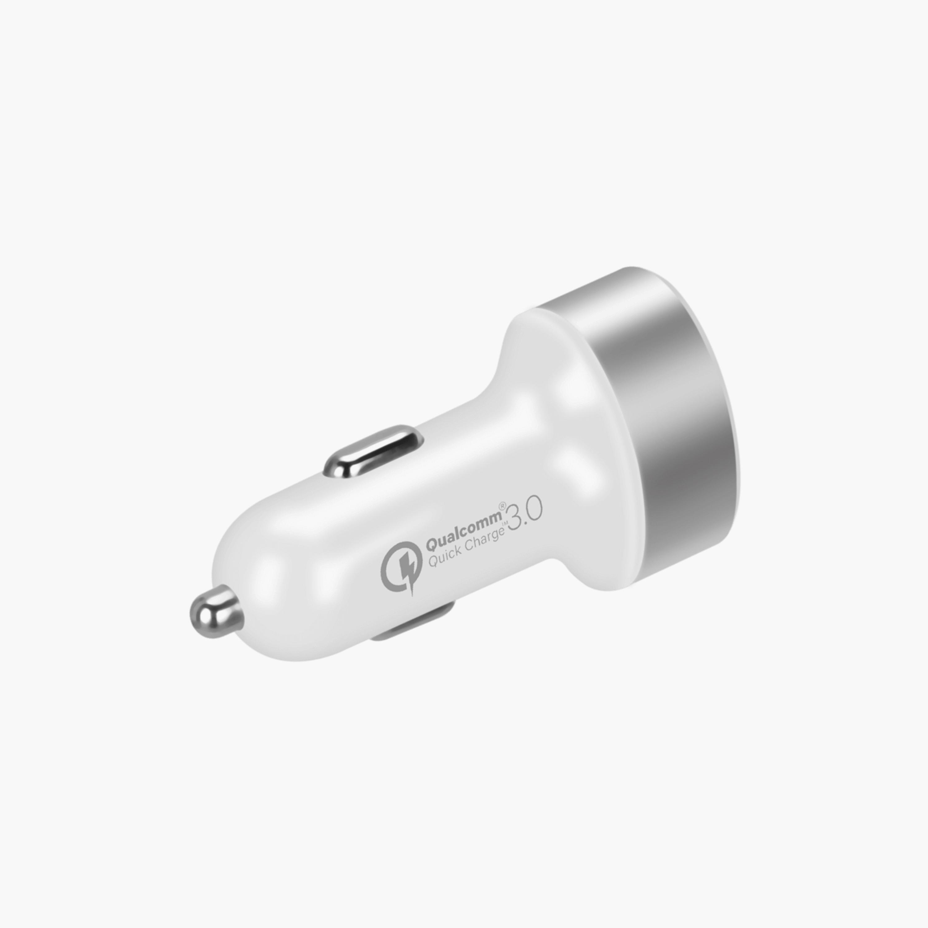 Momax UC series Dual-port Fast Car Charger - White | UC9W-electronics-accessories-mobileaccesories-image-2
