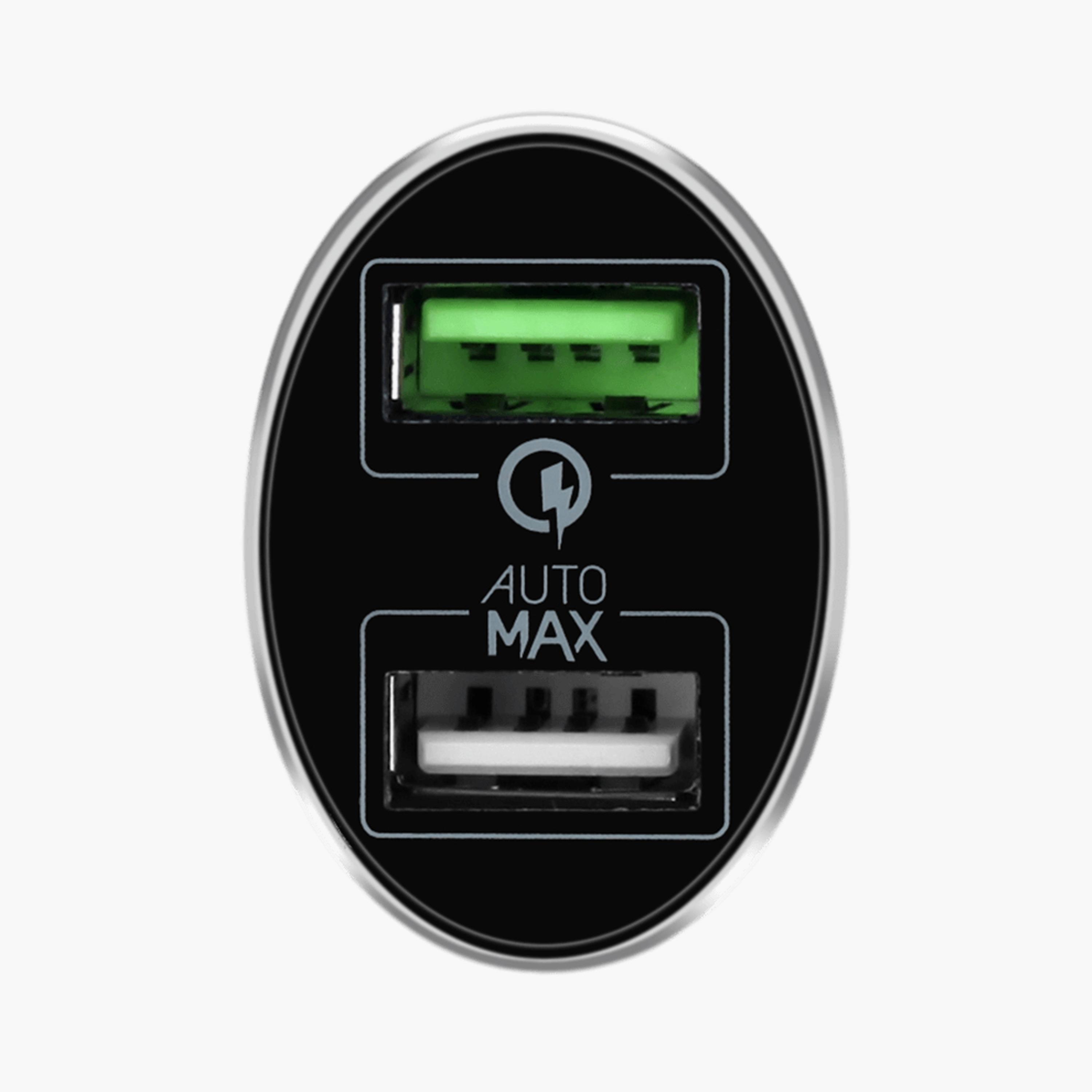 Momax UC series Dual-port Fast Car Charger - White | UC9W-electronics-accessories-mobileaccesories-image-4