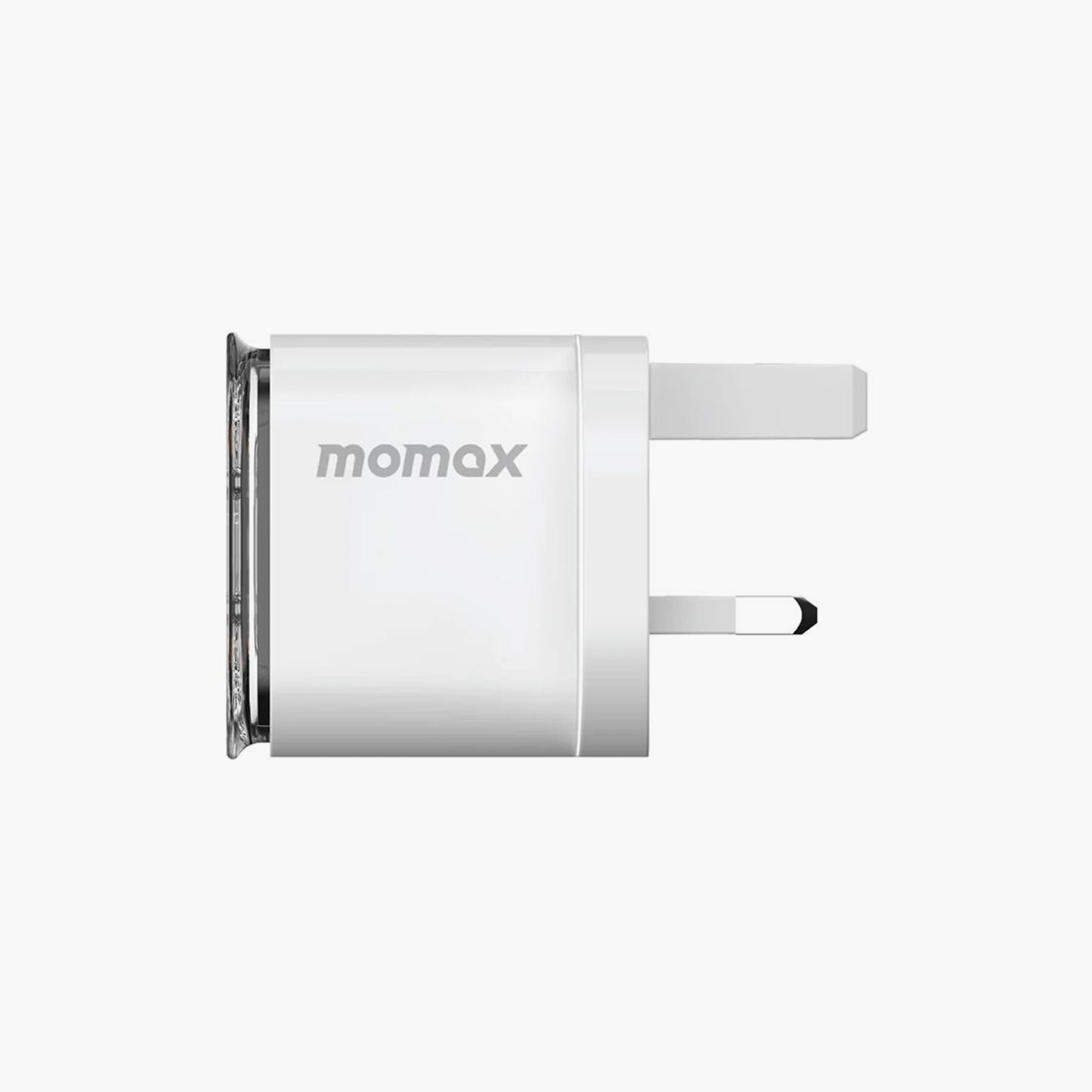 Momax 1-Charge Flow Gan Wall Charger 2-Port USB-C 35W - White | UM51UKW-electronics-accessories-mobileaccesories-image-2